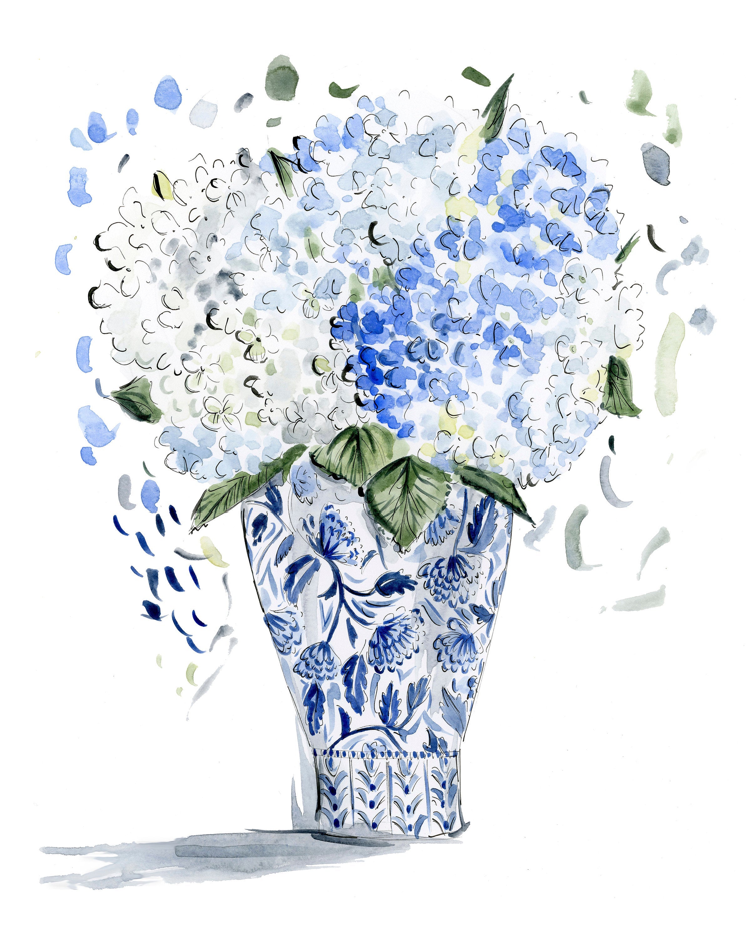 Still Life with Hydrangeas – Riley Sheehey