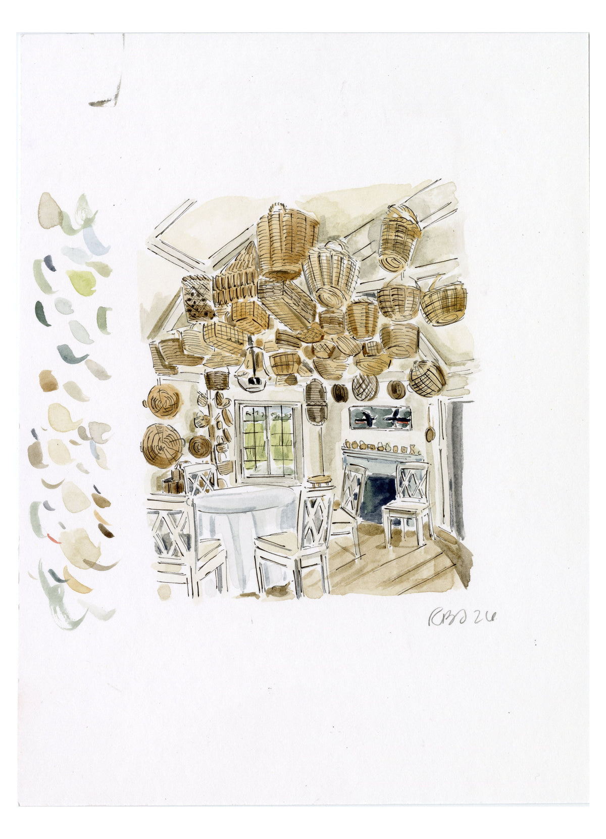 Basket House Interior No. 1
