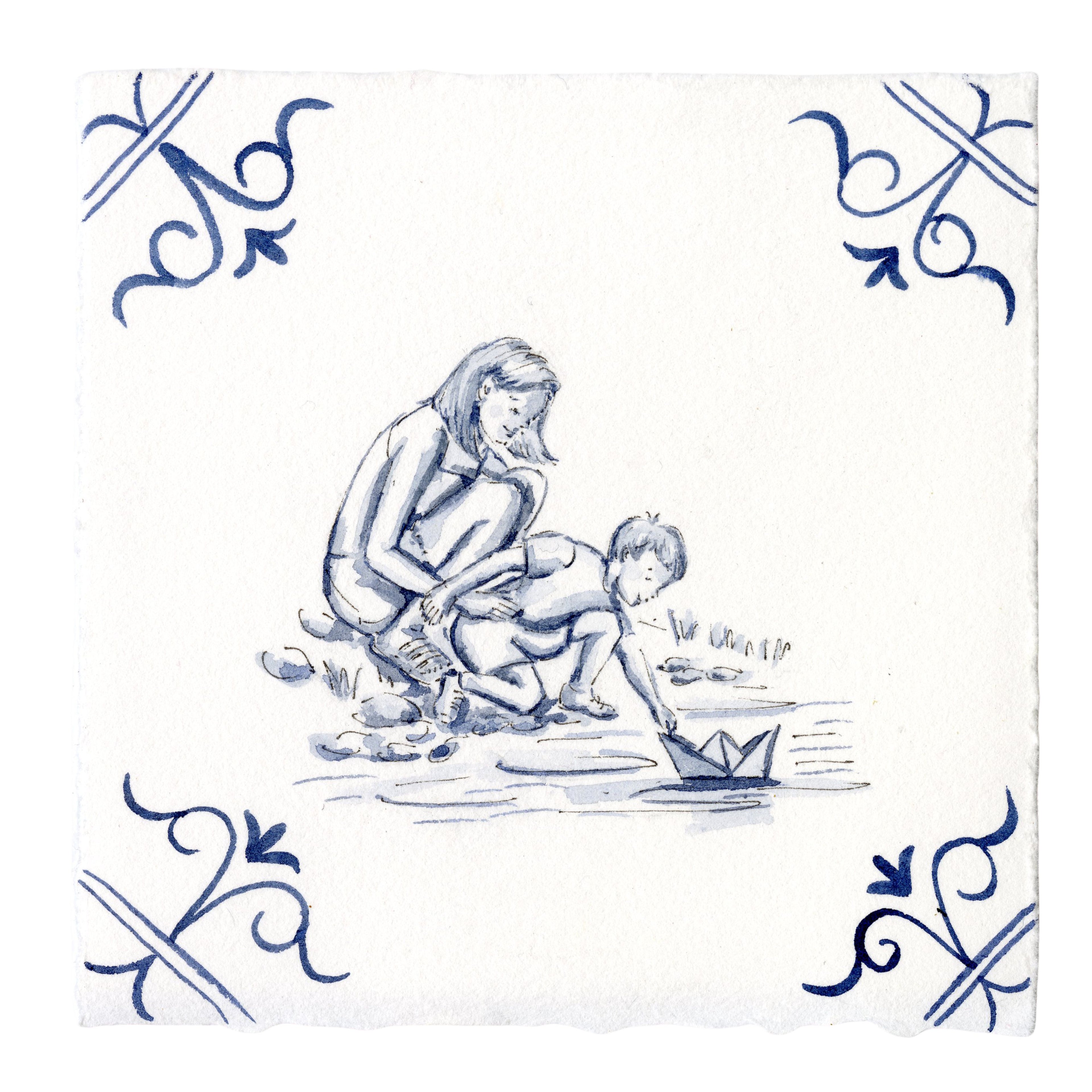 Modern Motherhood: Sailboat