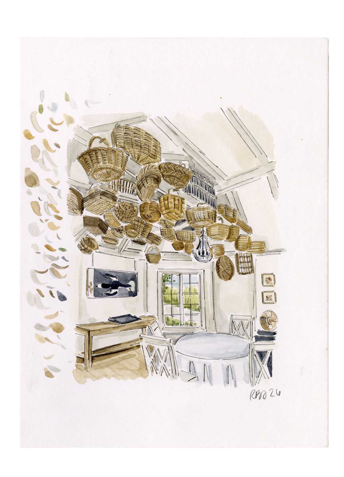 Basket House Interior No. 2