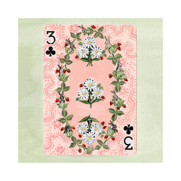 Playing Card Series: Three of Clubs