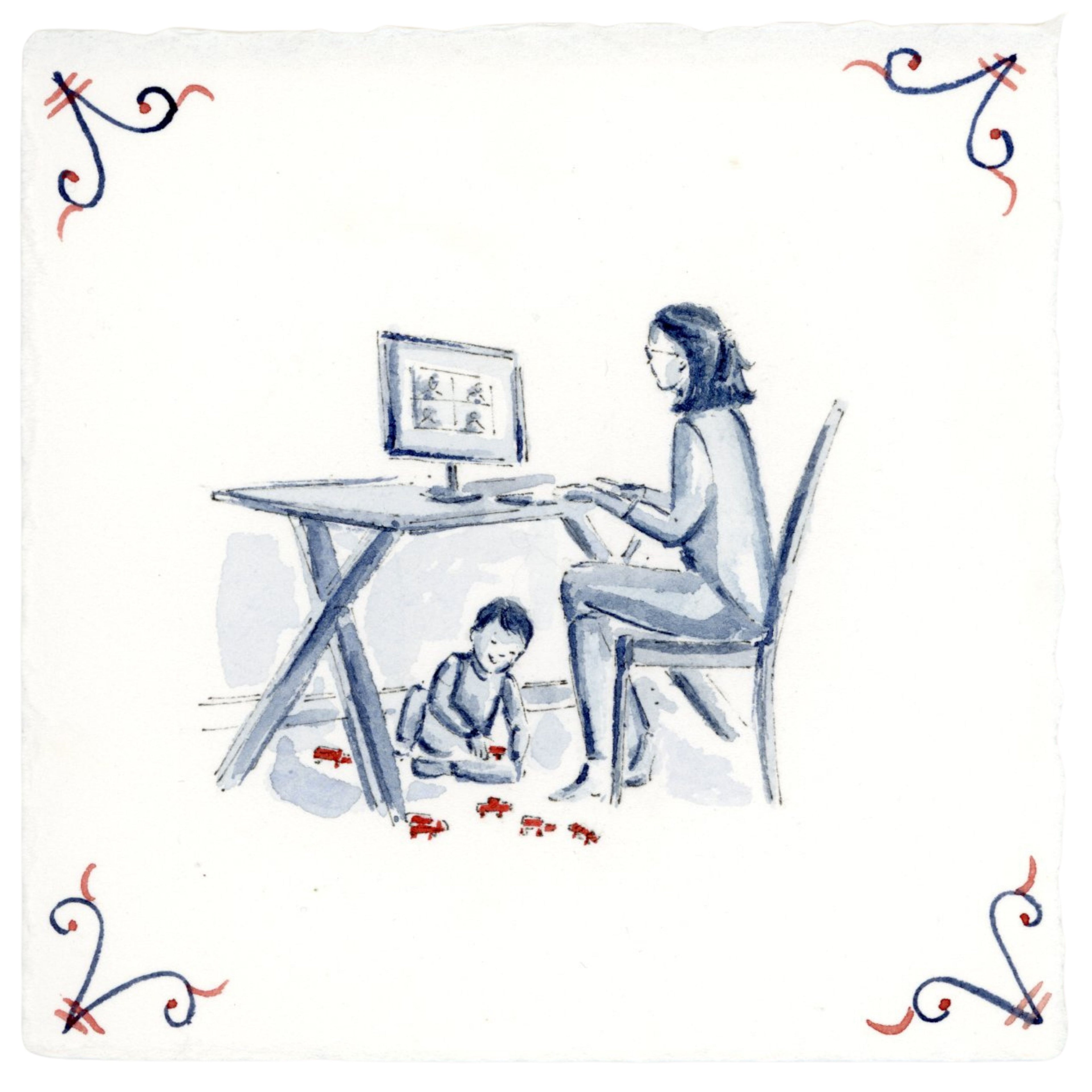 Modern Motherhood 40 (Working from Home)