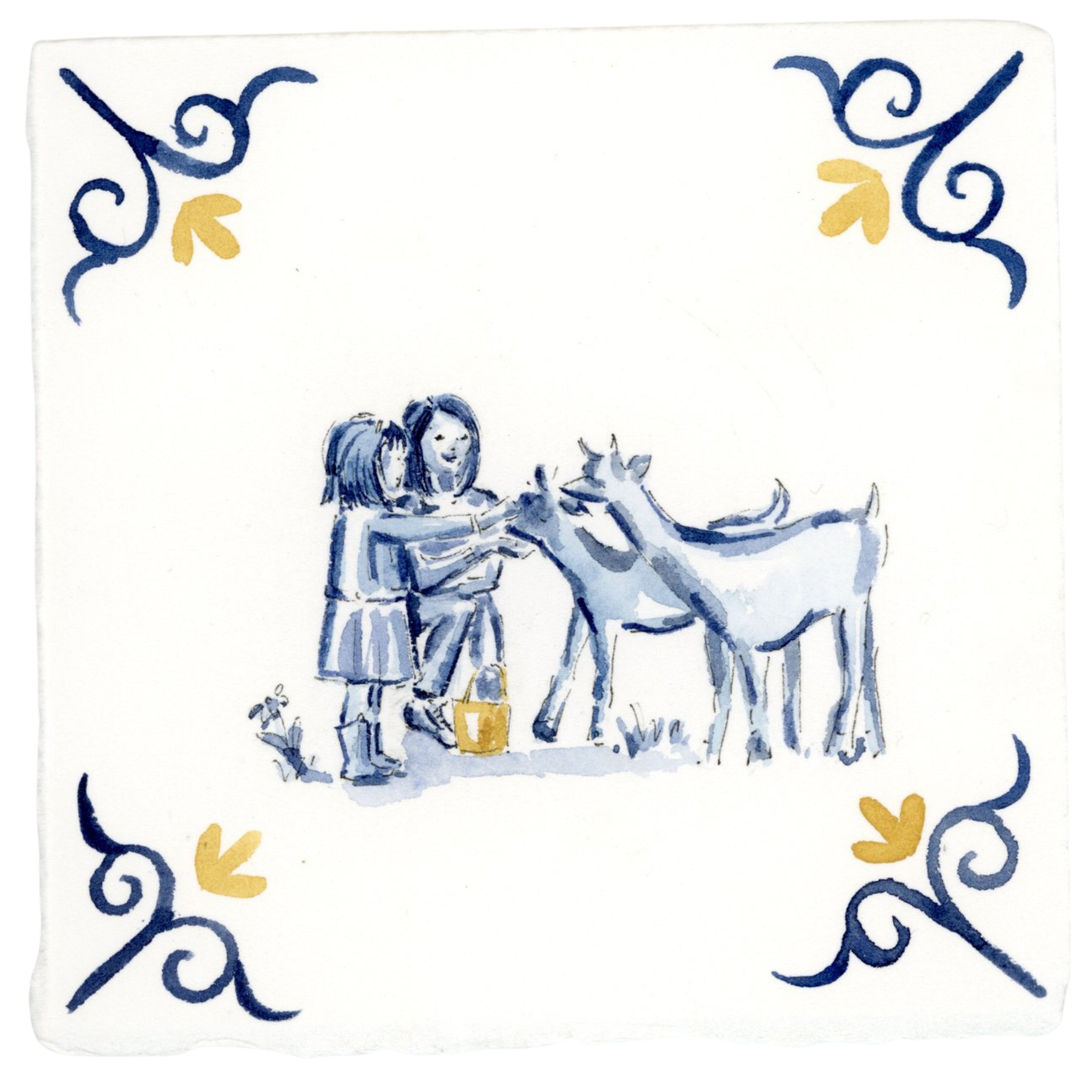 Modern Motherhood 42 (Feeding Goats)