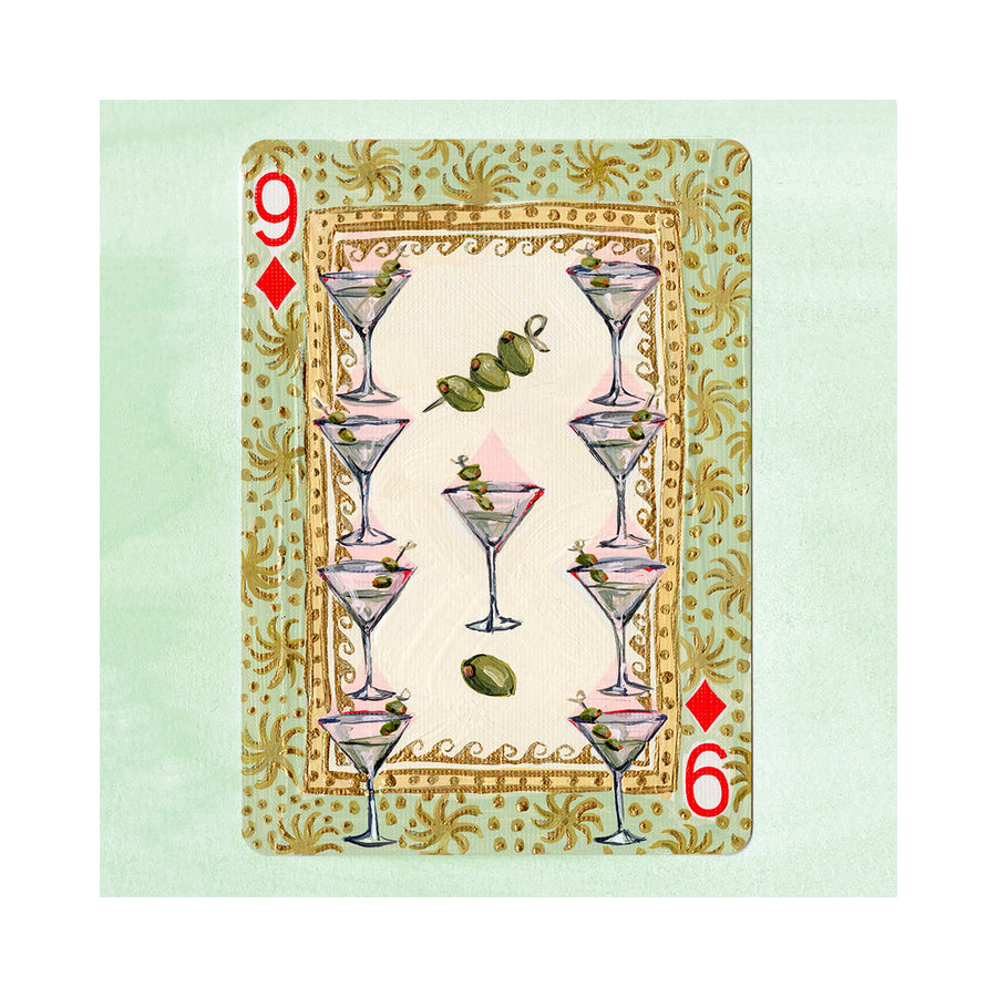 Playing Card Series: Nine of Diamonds