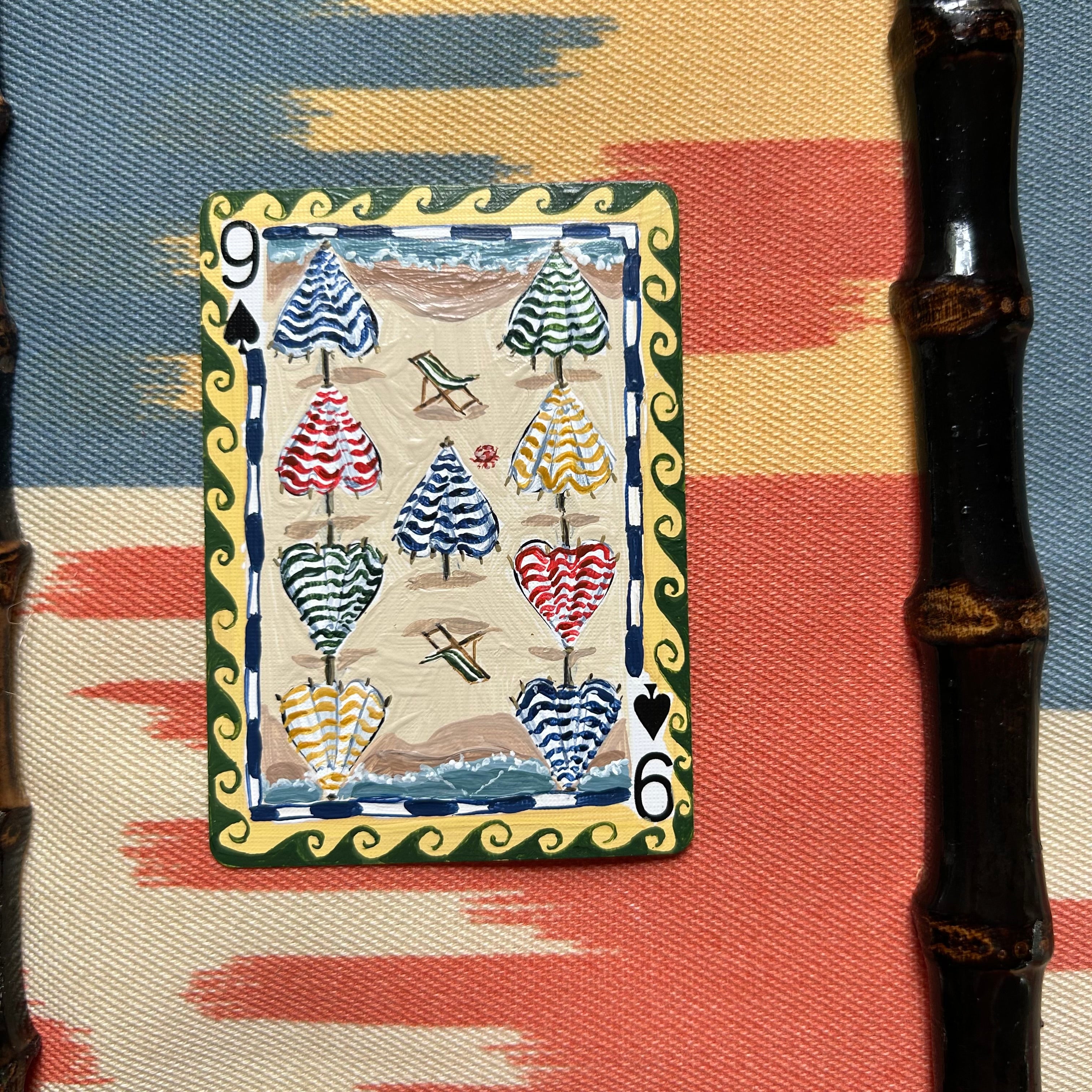 Nine of Spades- Playing Card Series