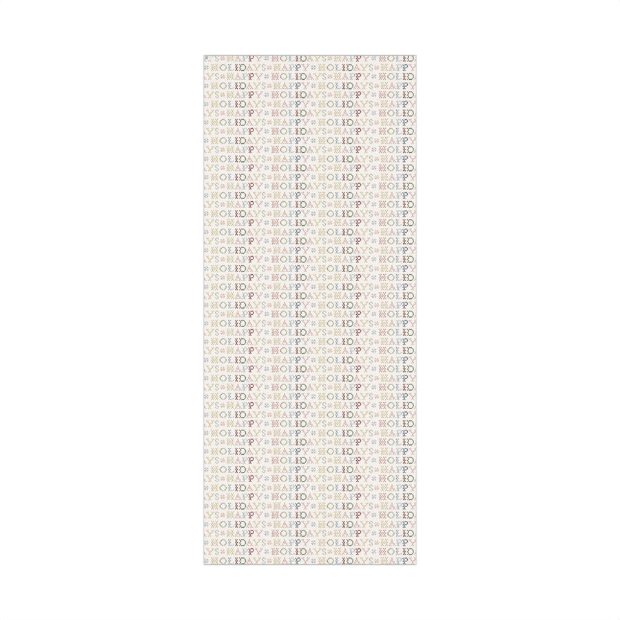 Sampler Wrapping Paper