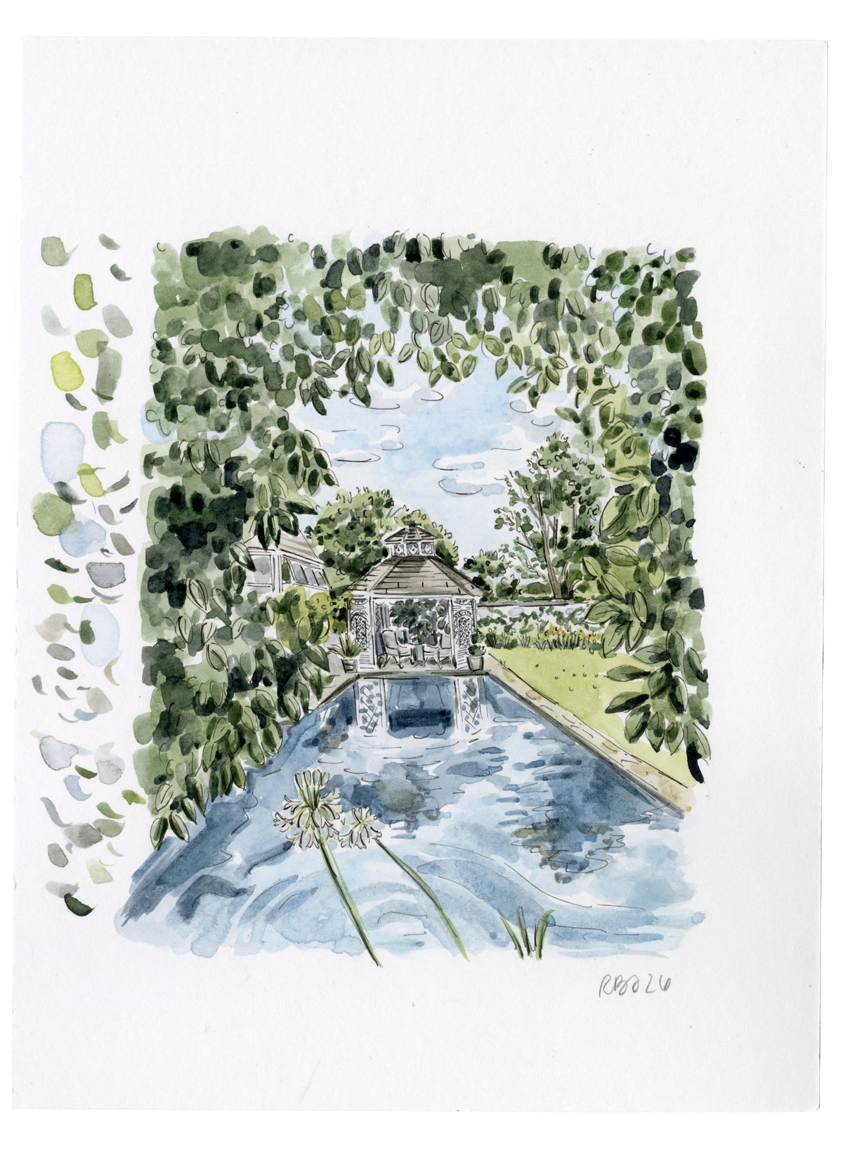 Gazebo- Outside the Formal Greenhouse