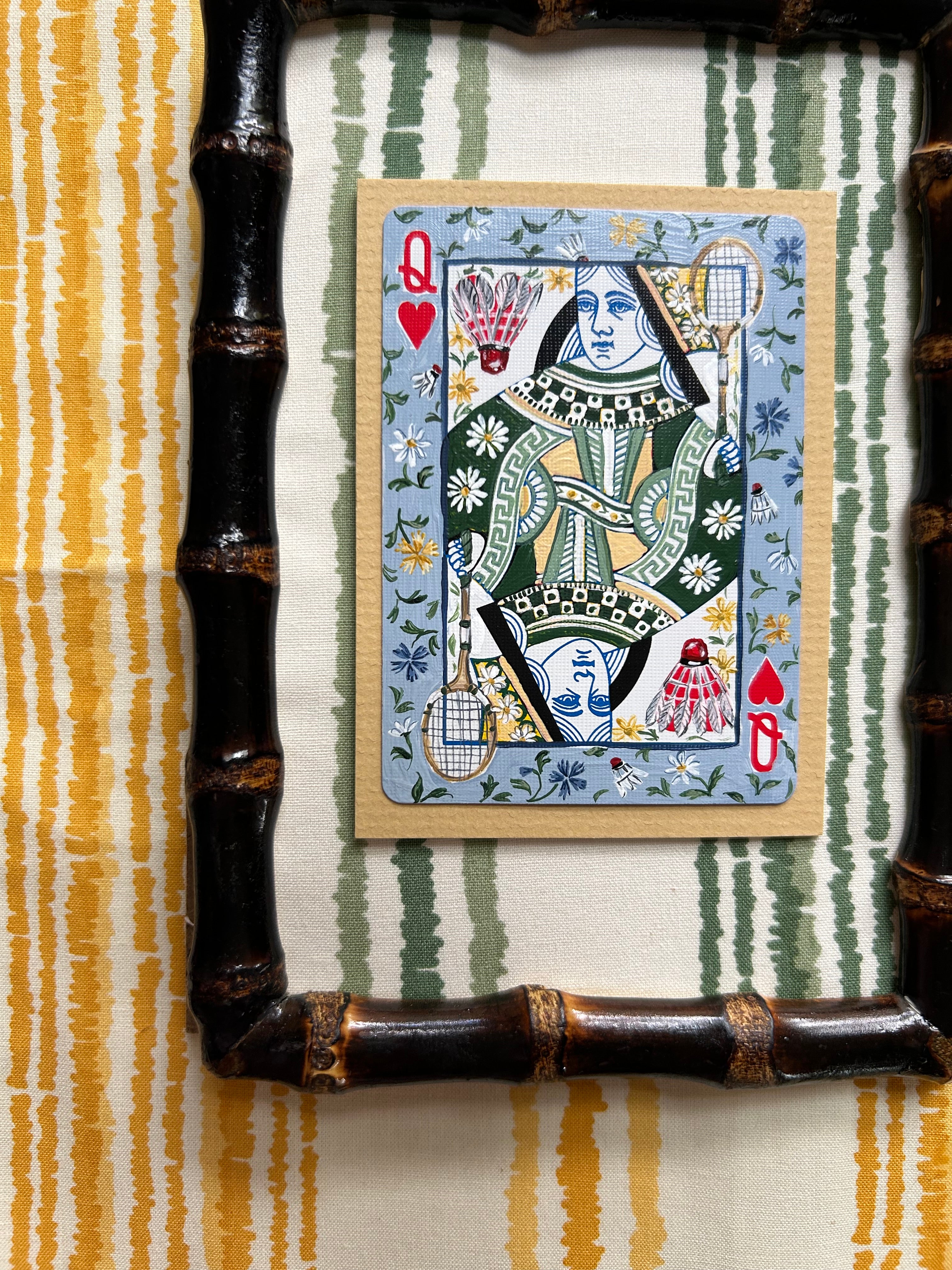 Queen of Hearts- Playing Card Series