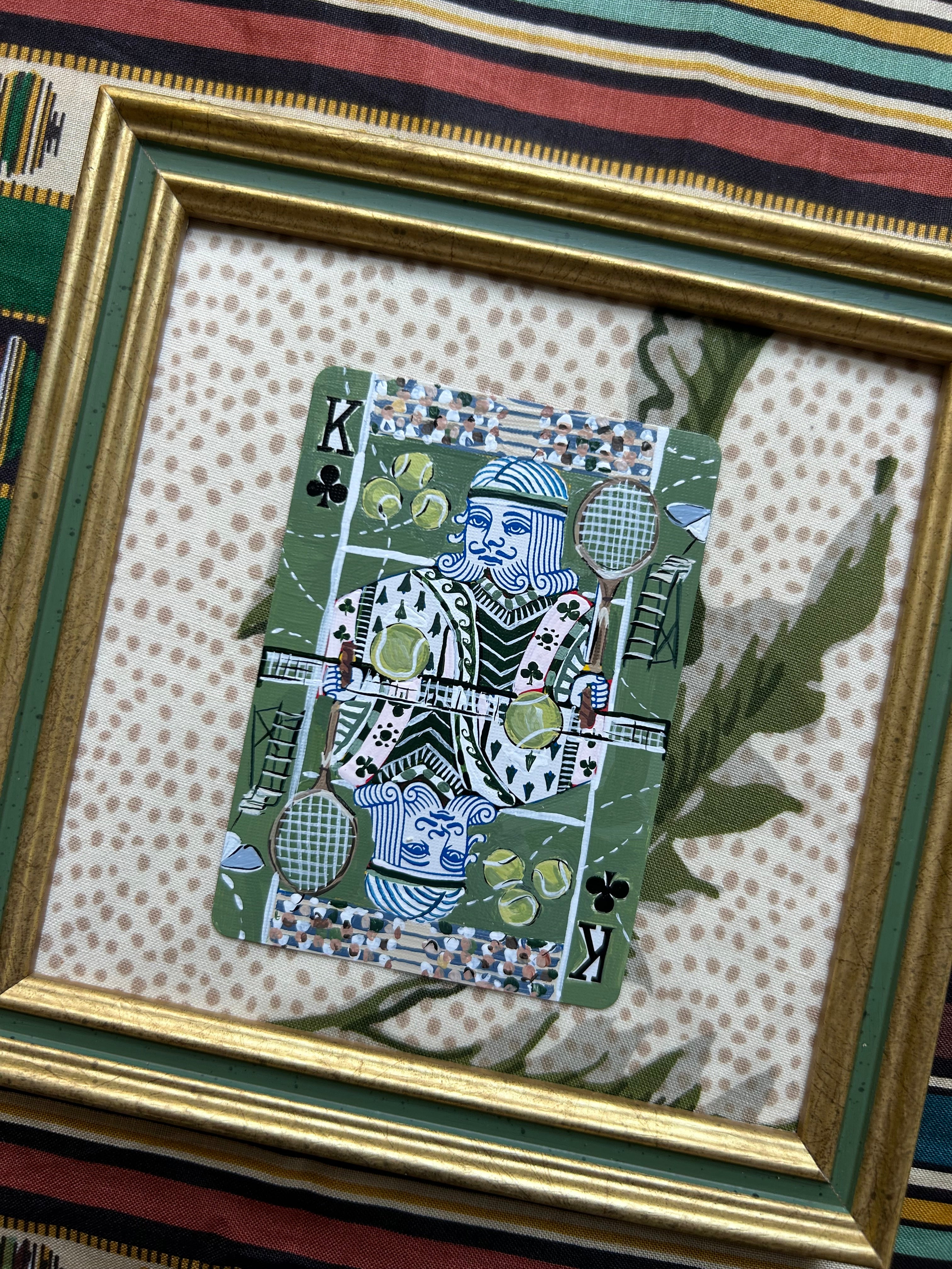 King of Clubs- Playing Card Series