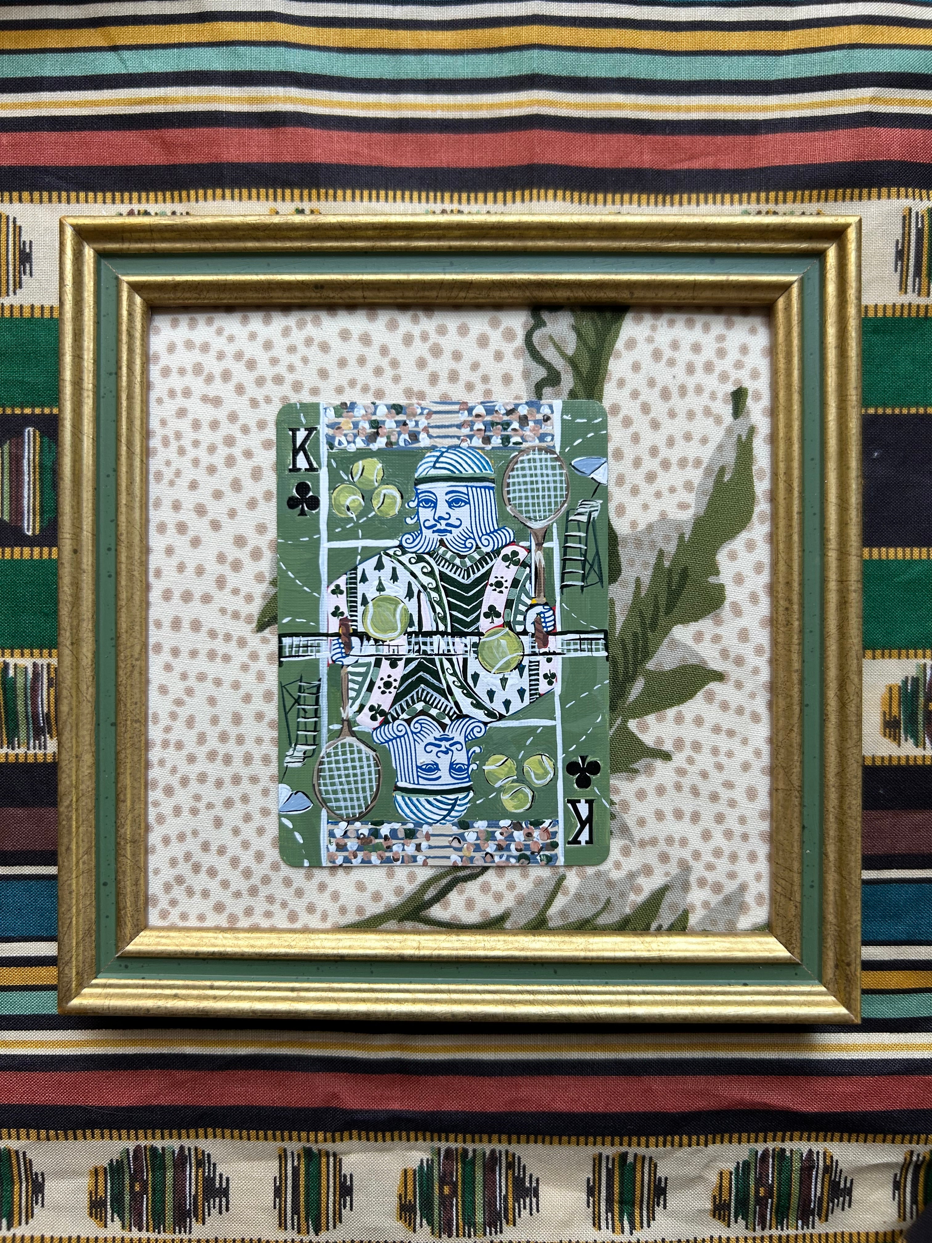 King of Clubs- Playing Card Series