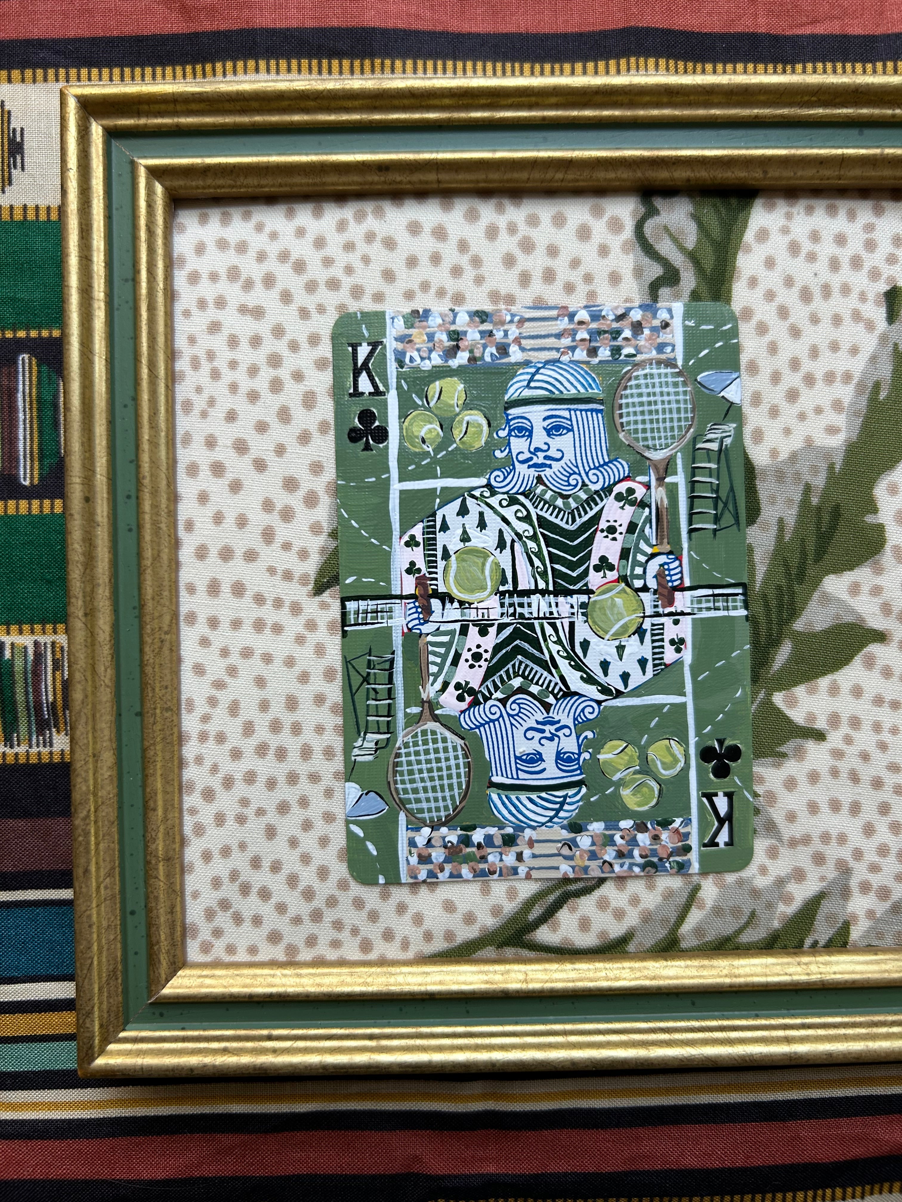 King of Clubs- Playing Card Series