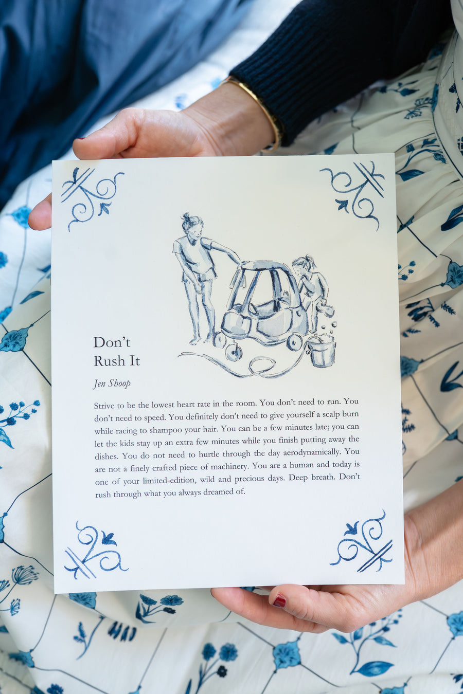 Magpie x Riley Sheehey: Don’t Rush It Print