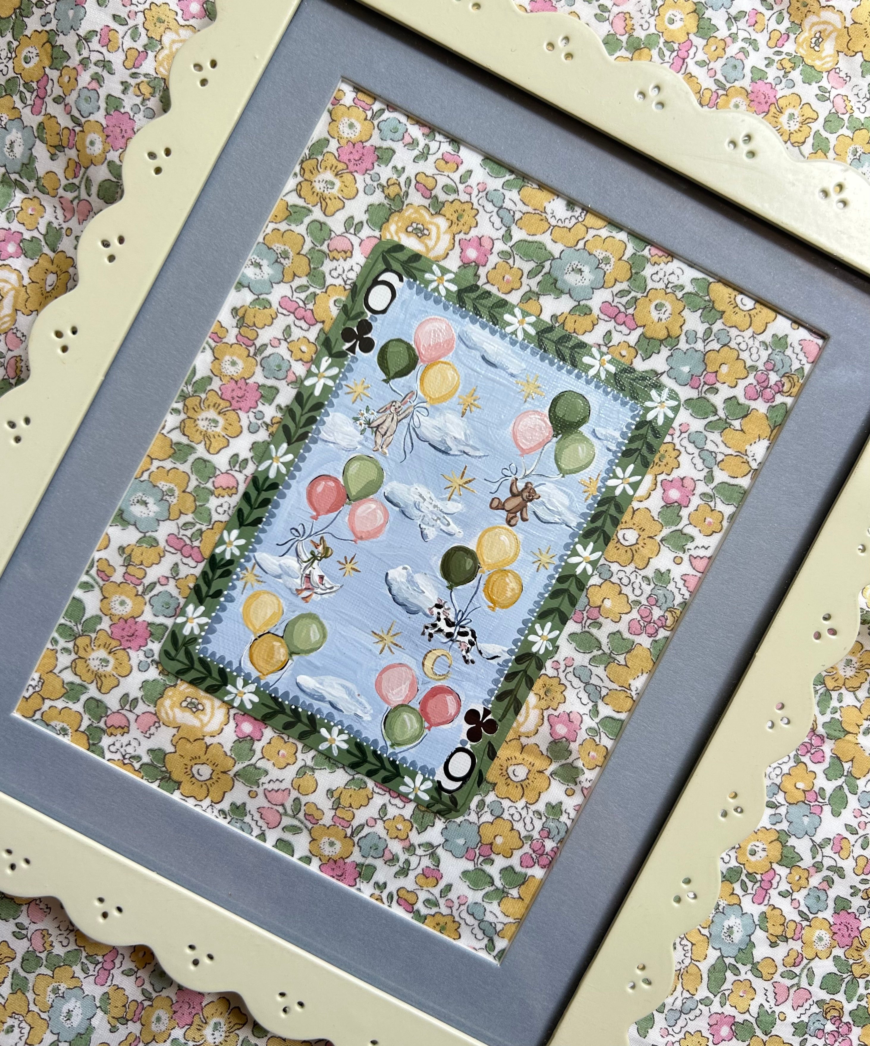 Six of Clubs- Playing Card Series