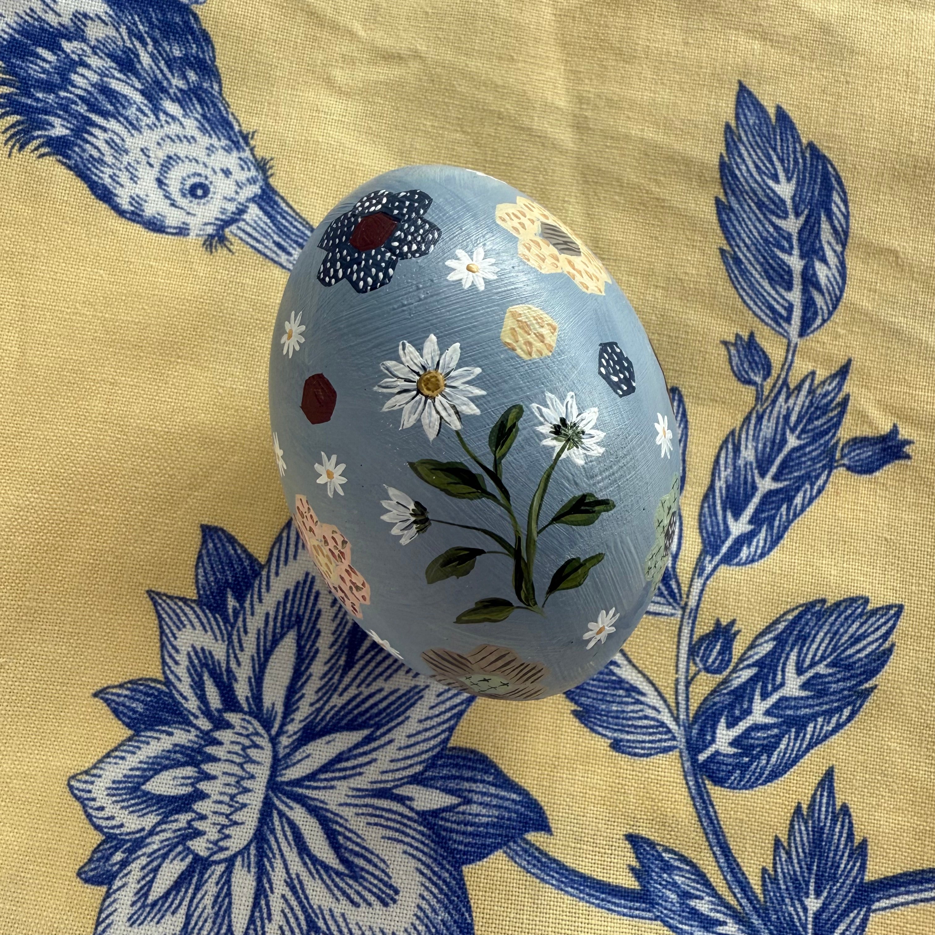 Daisy Quilt Egg