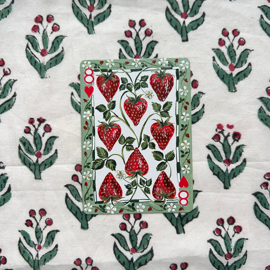Eight of Hearts- Playing Card Series