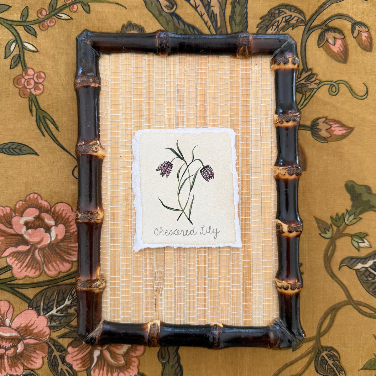 Seed Packet: Checkered Lily