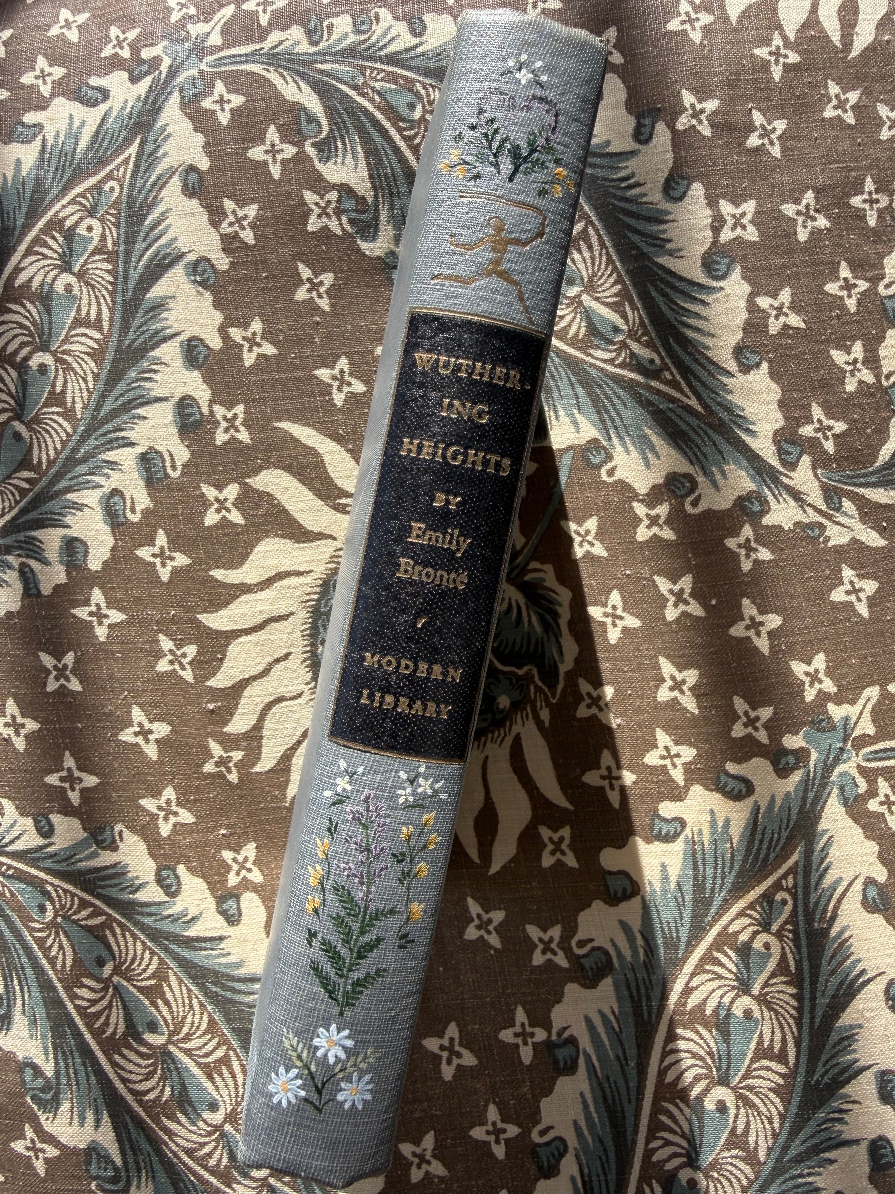 Wuthering Heights Hand-Painted Book