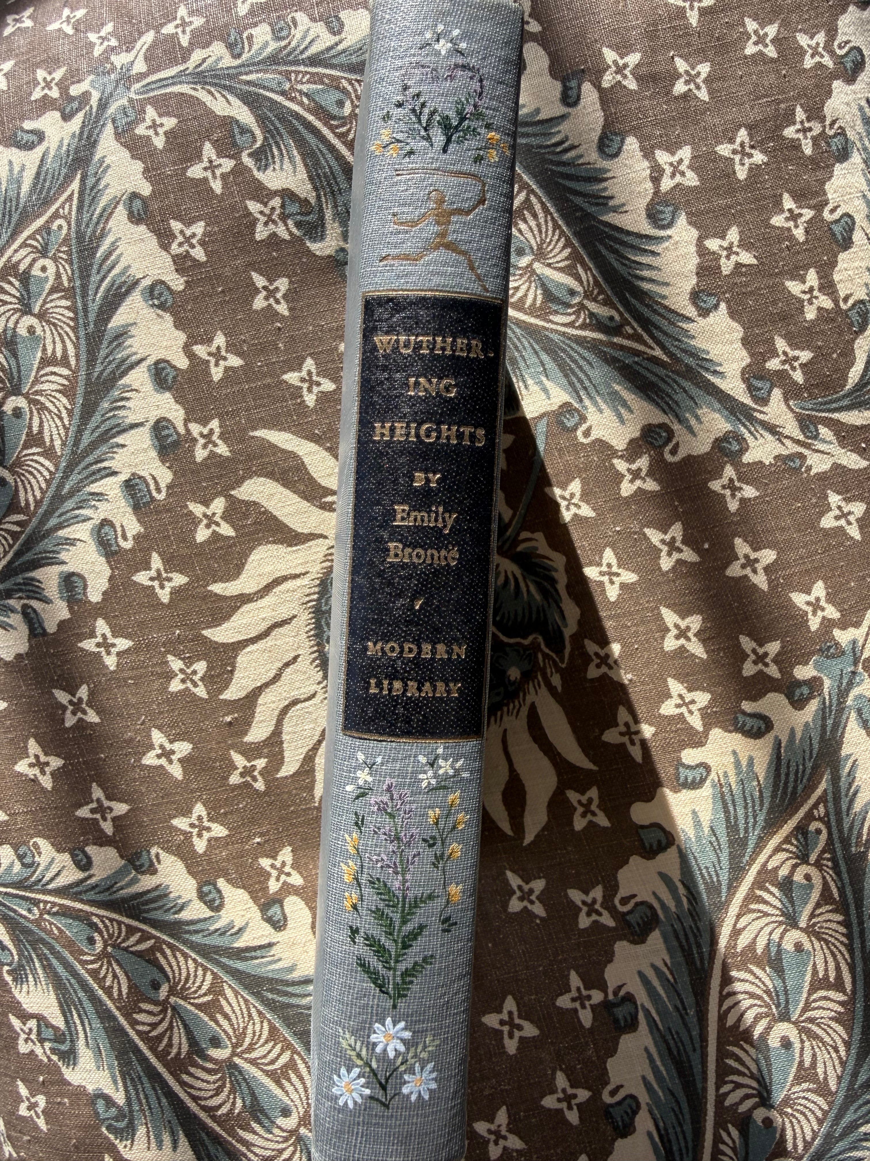 Wuthering Heights Hand-Painted Book