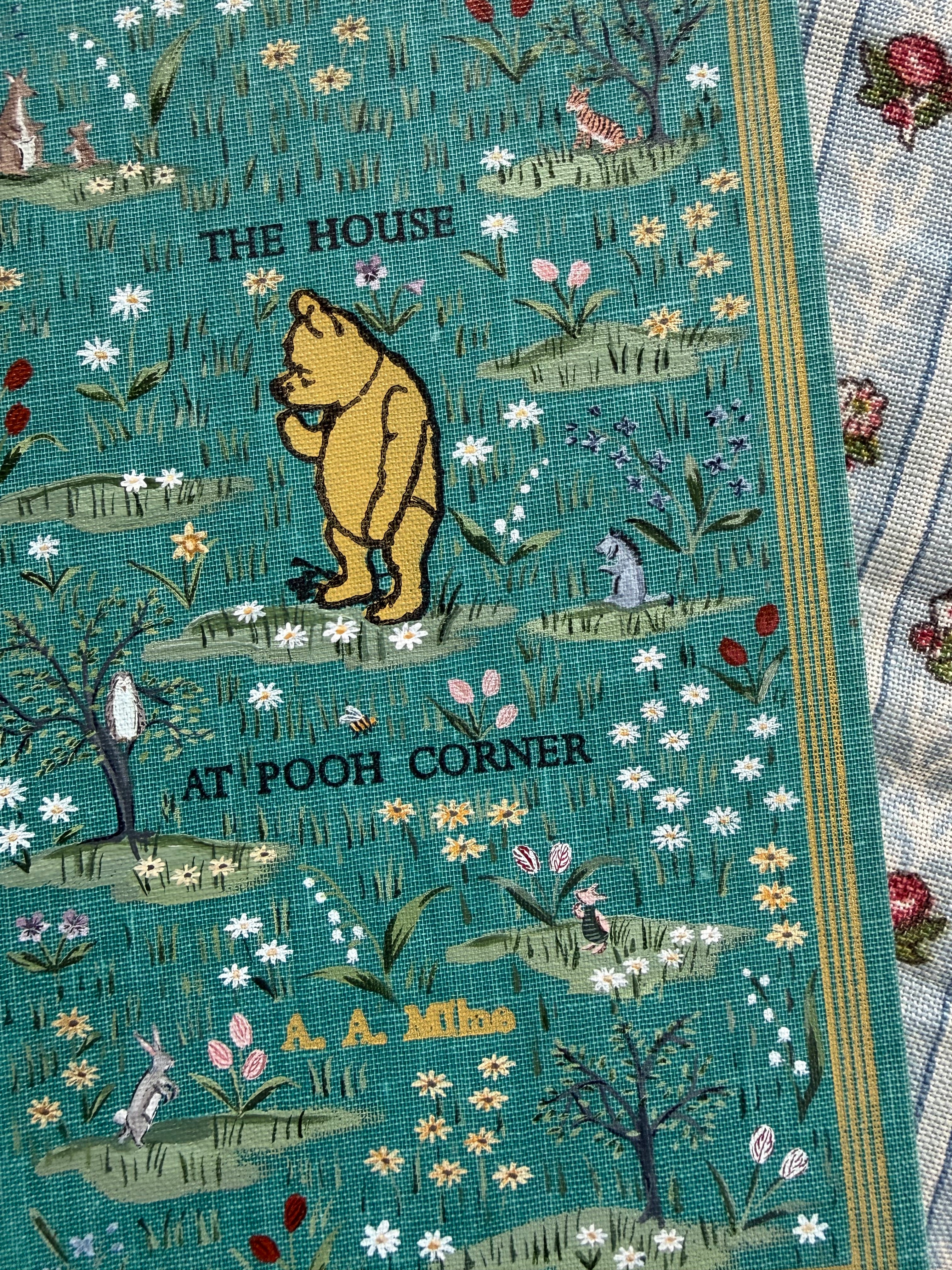 The House at Pooh Corner Hand-Painted Book