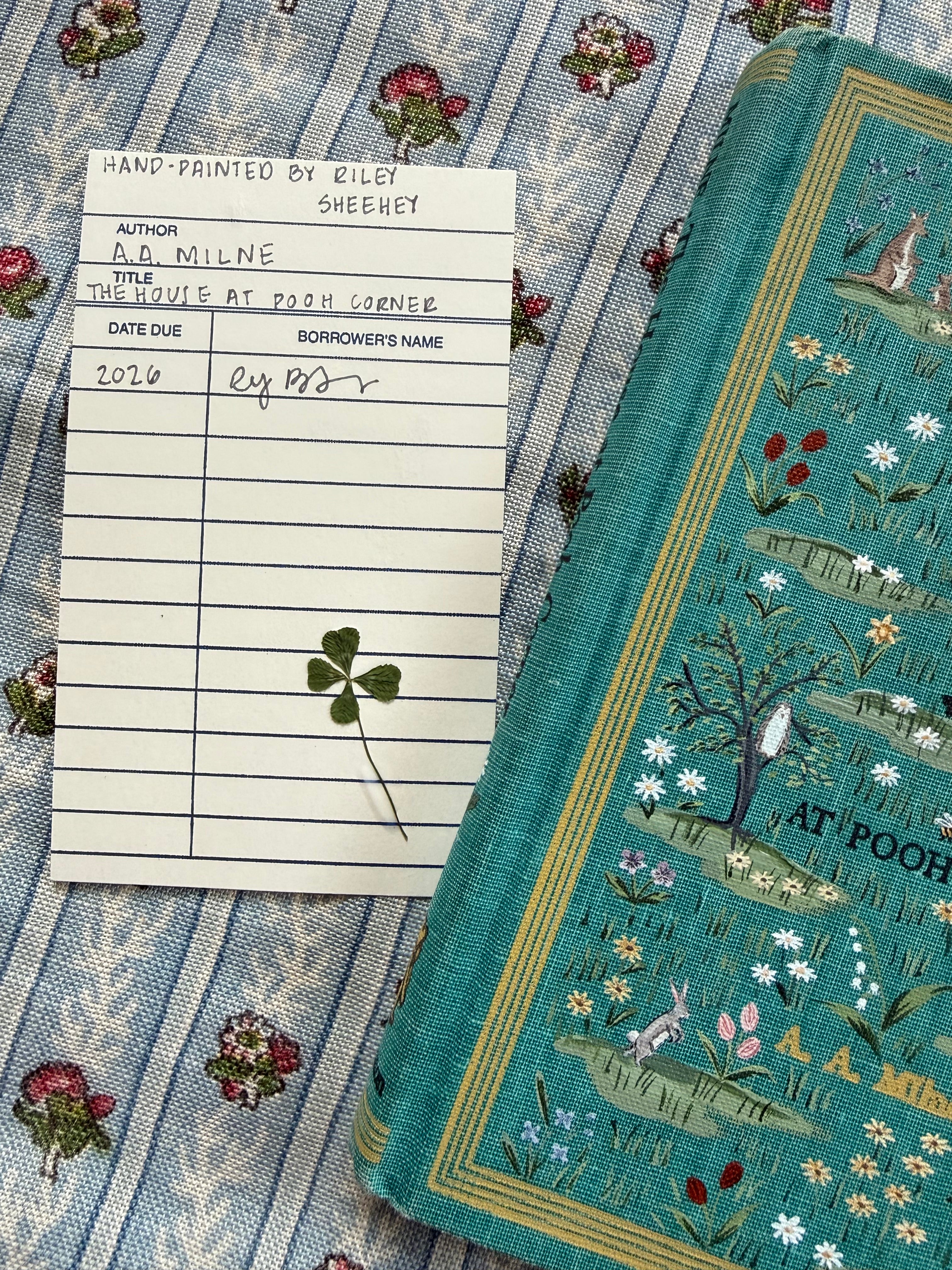 The House at Pooh Corner Hand-Painted Book