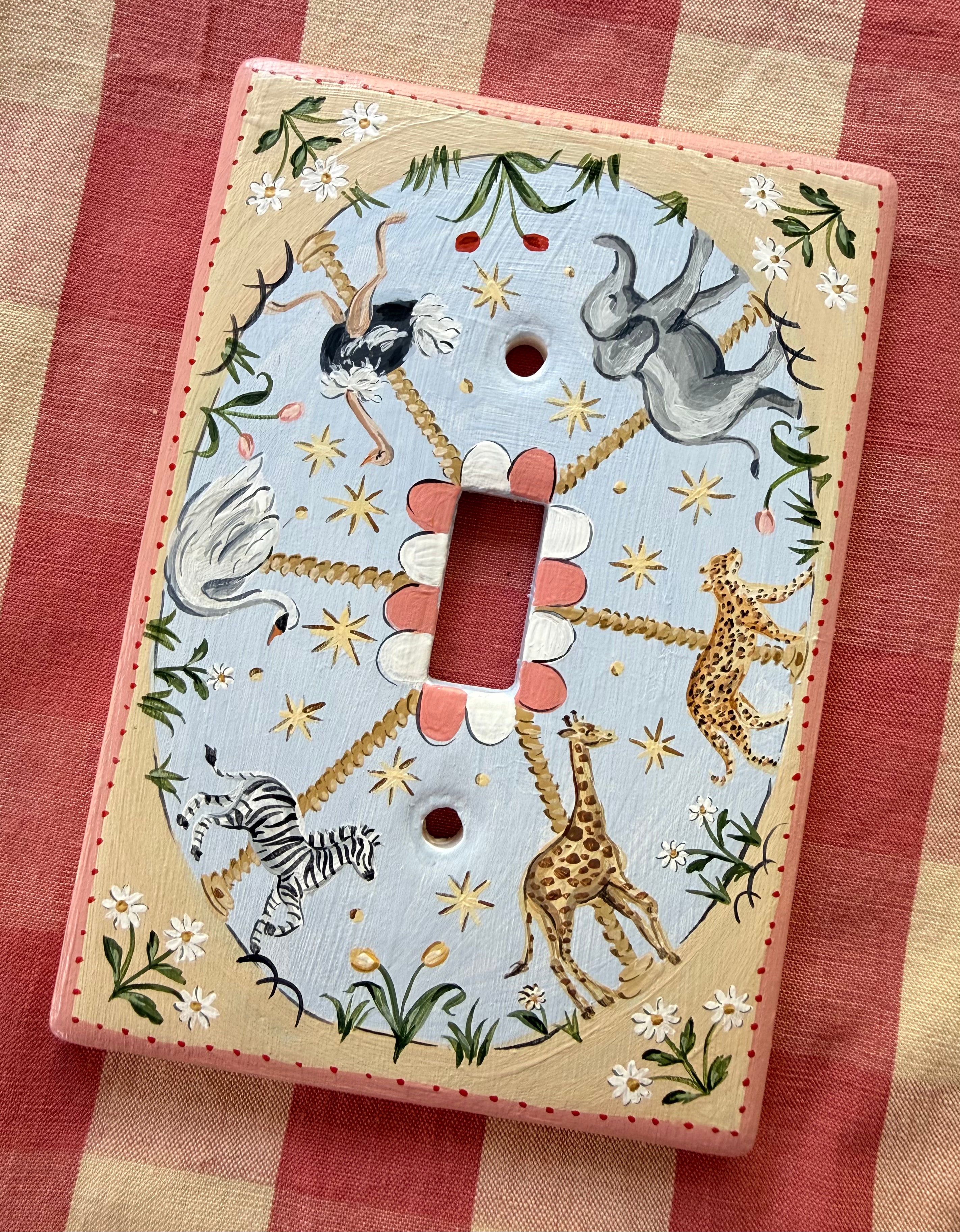 Carousel Animals Switchplate