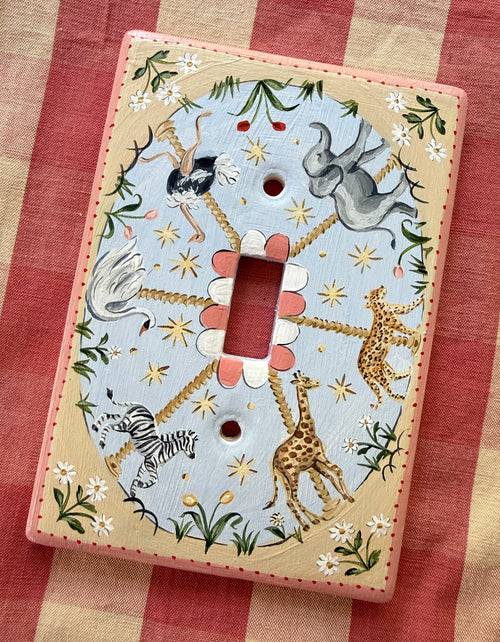 Carousel Animals Switchplate