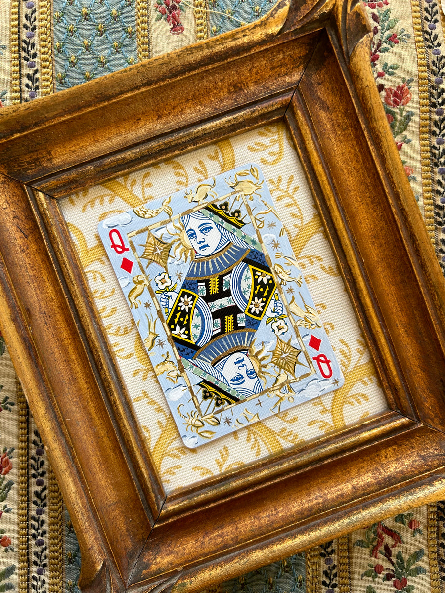 Queen of Diamonds- Playing Card Series