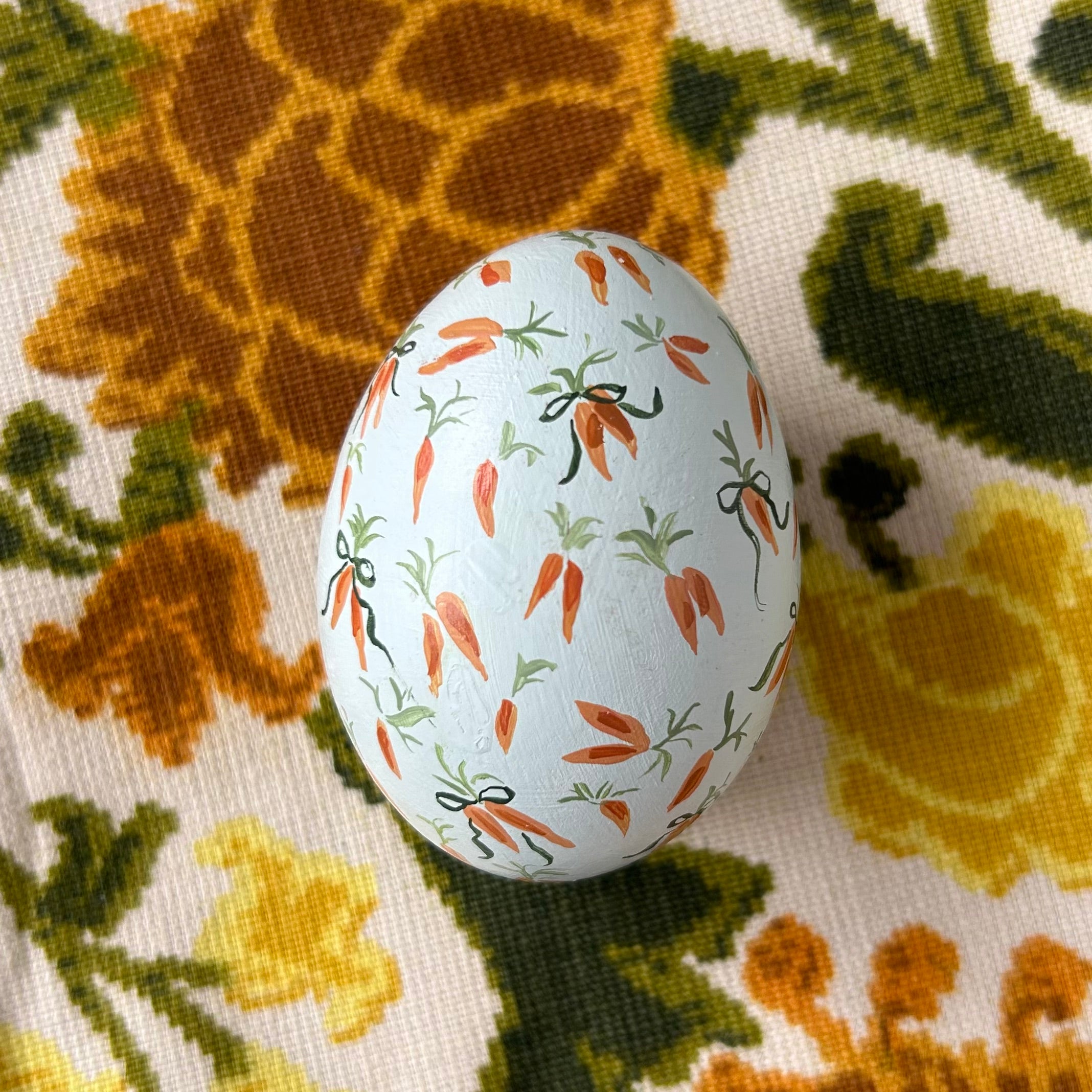 Bunny in Carrot Garden Egg