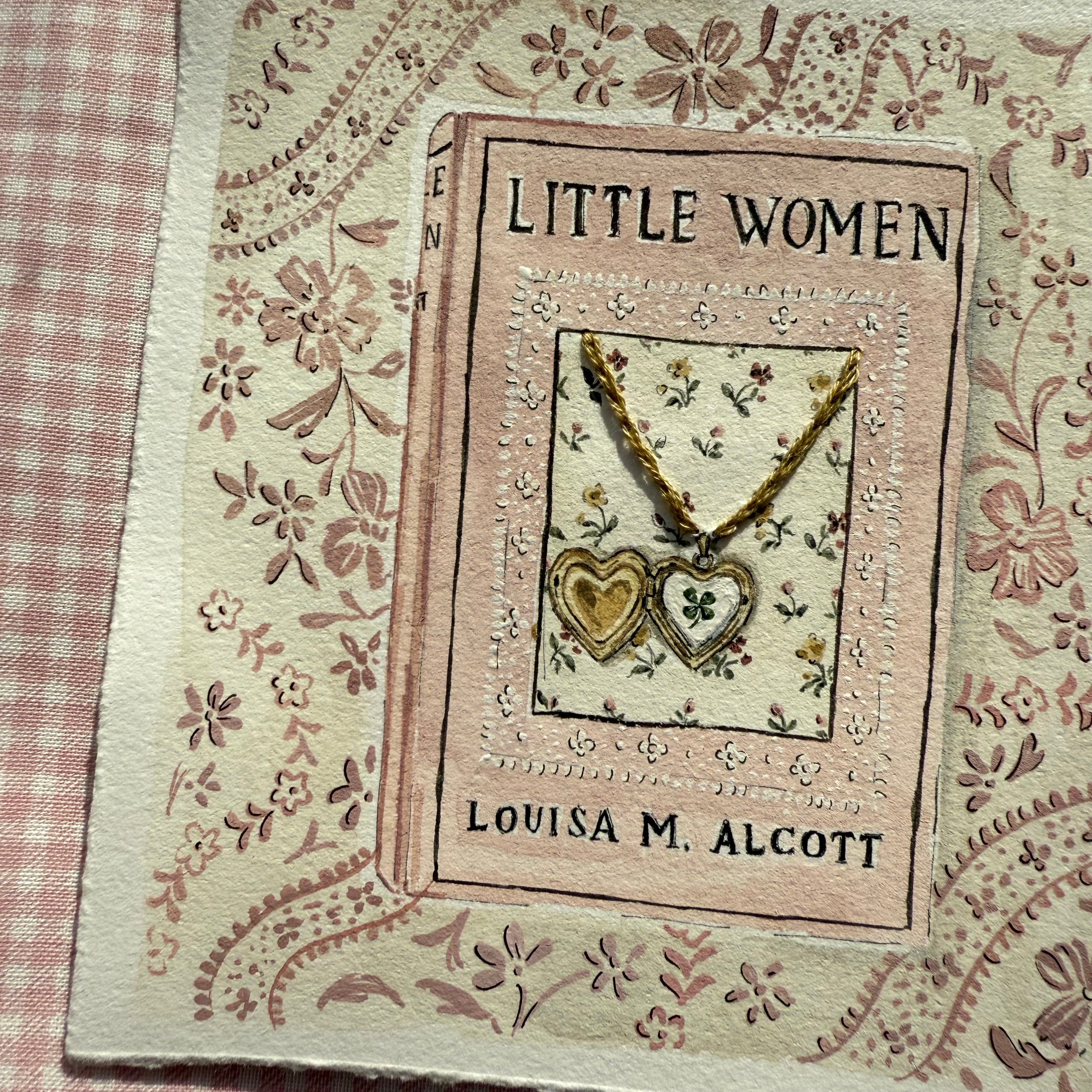 Little Women Mixed Media Original