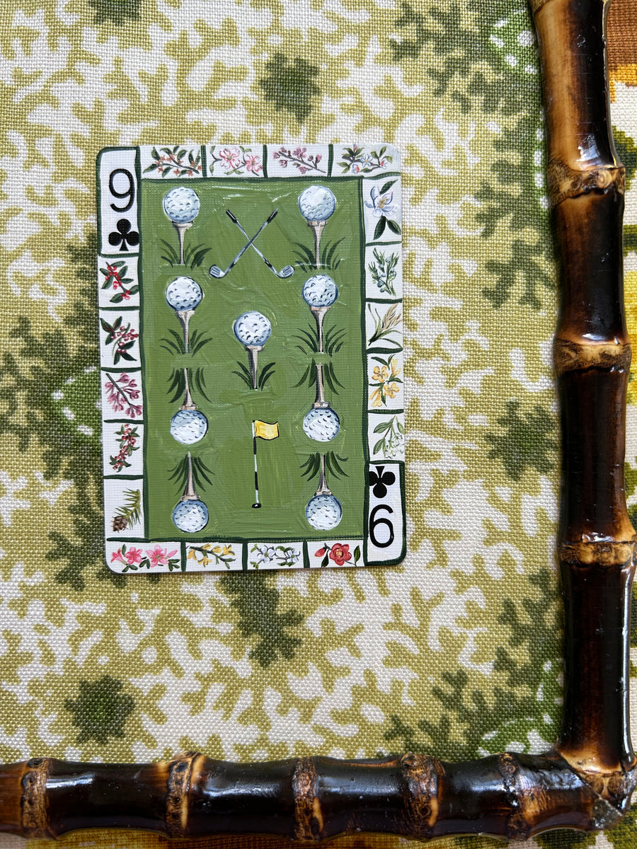 Nine of Clubs- Playing Card Series