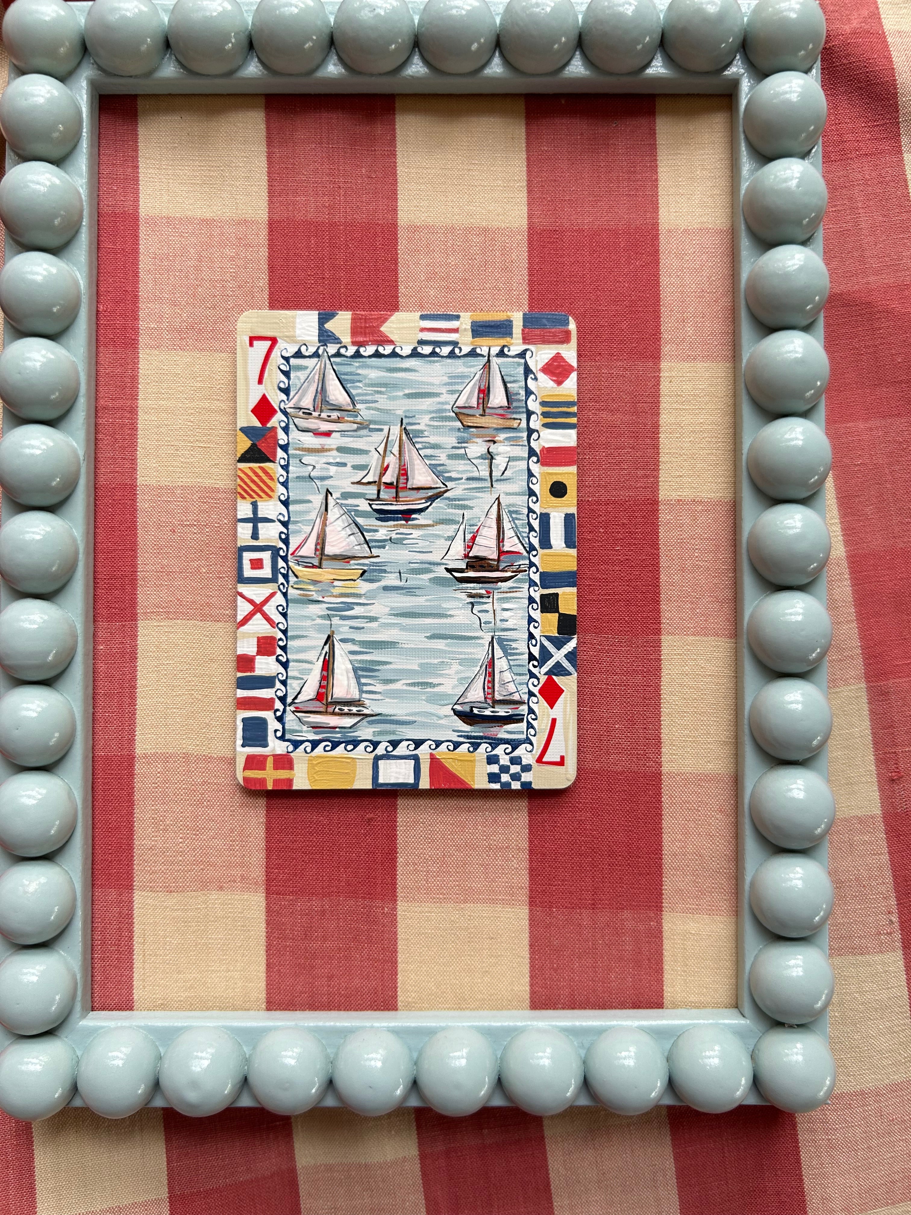 Seven of Diamonds- Playing Card Series