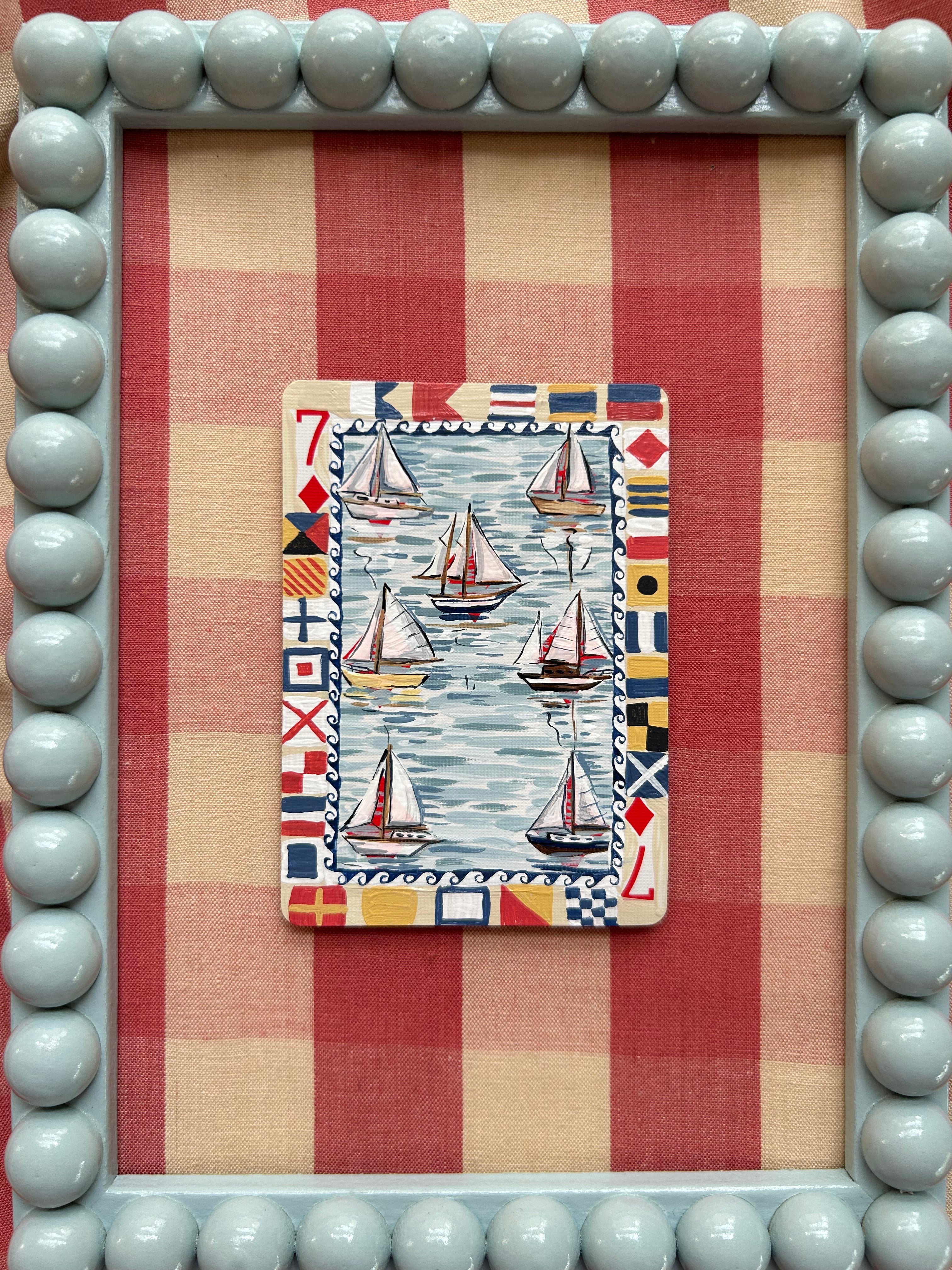 Seven of Diamonds- Playing Card Series