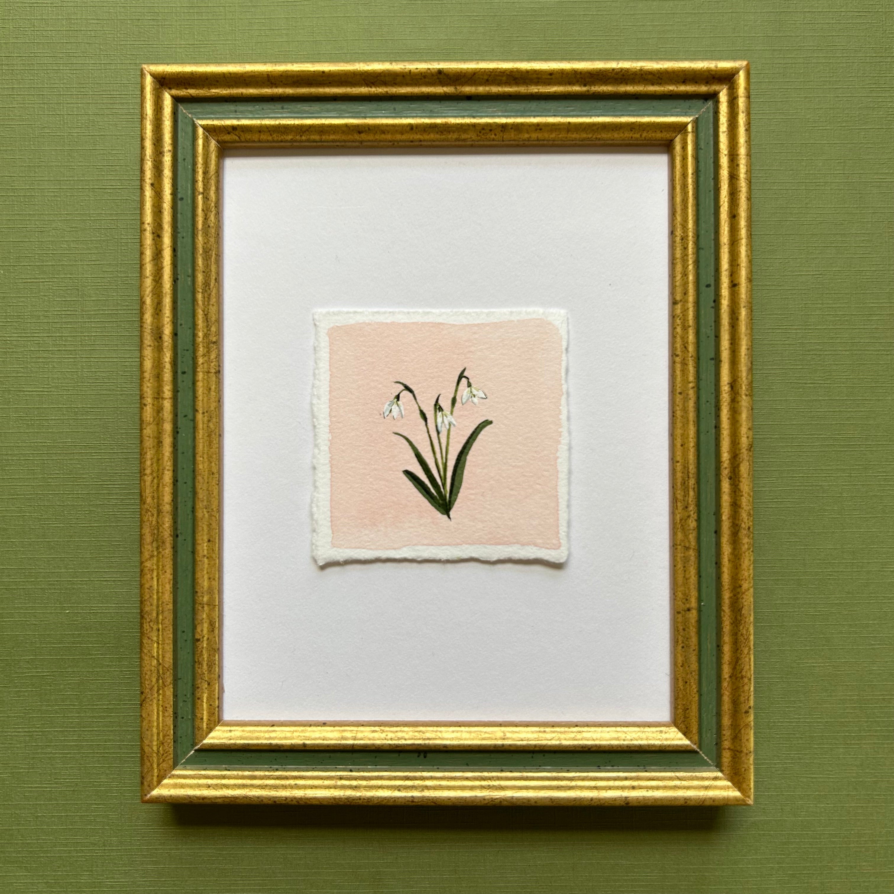 January: Birth Month Flower Series