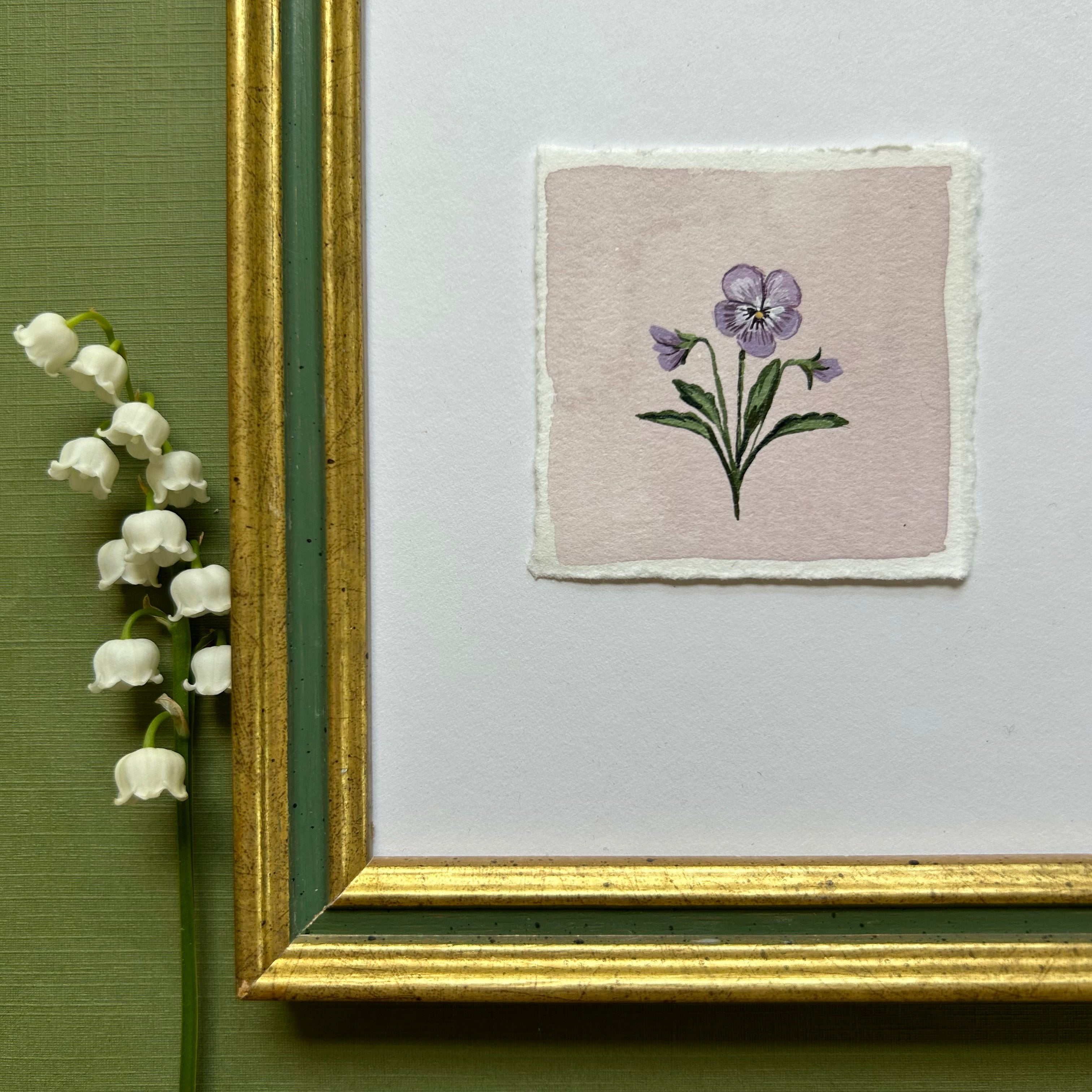 February: Birth Month Flower Series