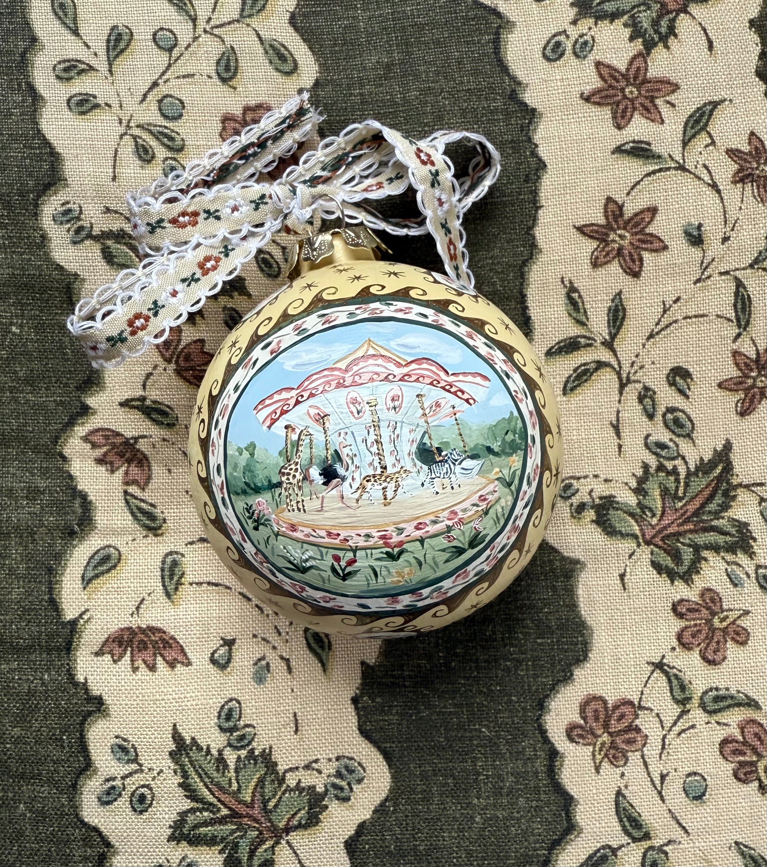 Carousel Ornament 2025