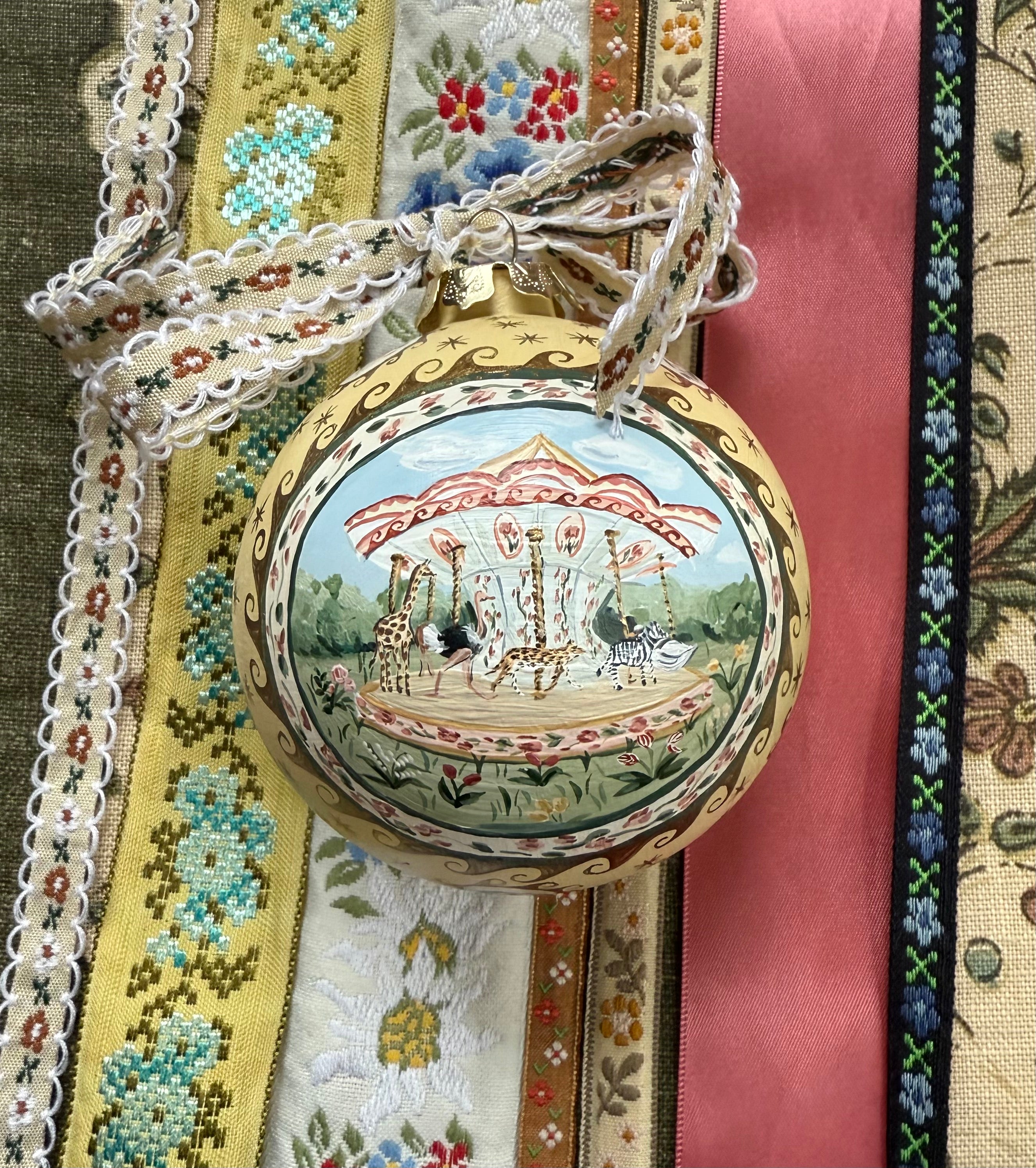 Carousel Ornament 2025