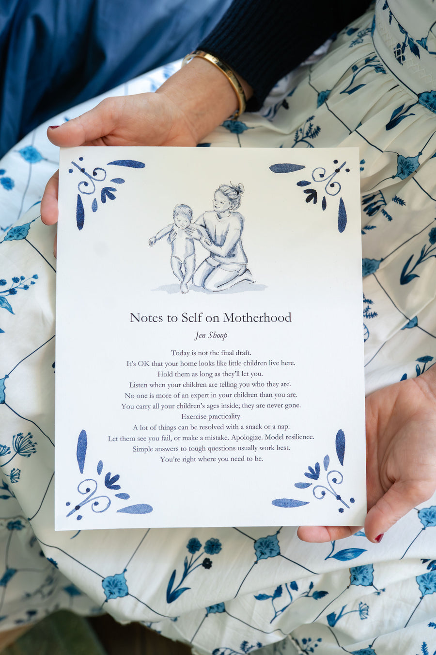 Magpie x Riley Sheehey: Notes to Self on Motherhood Print