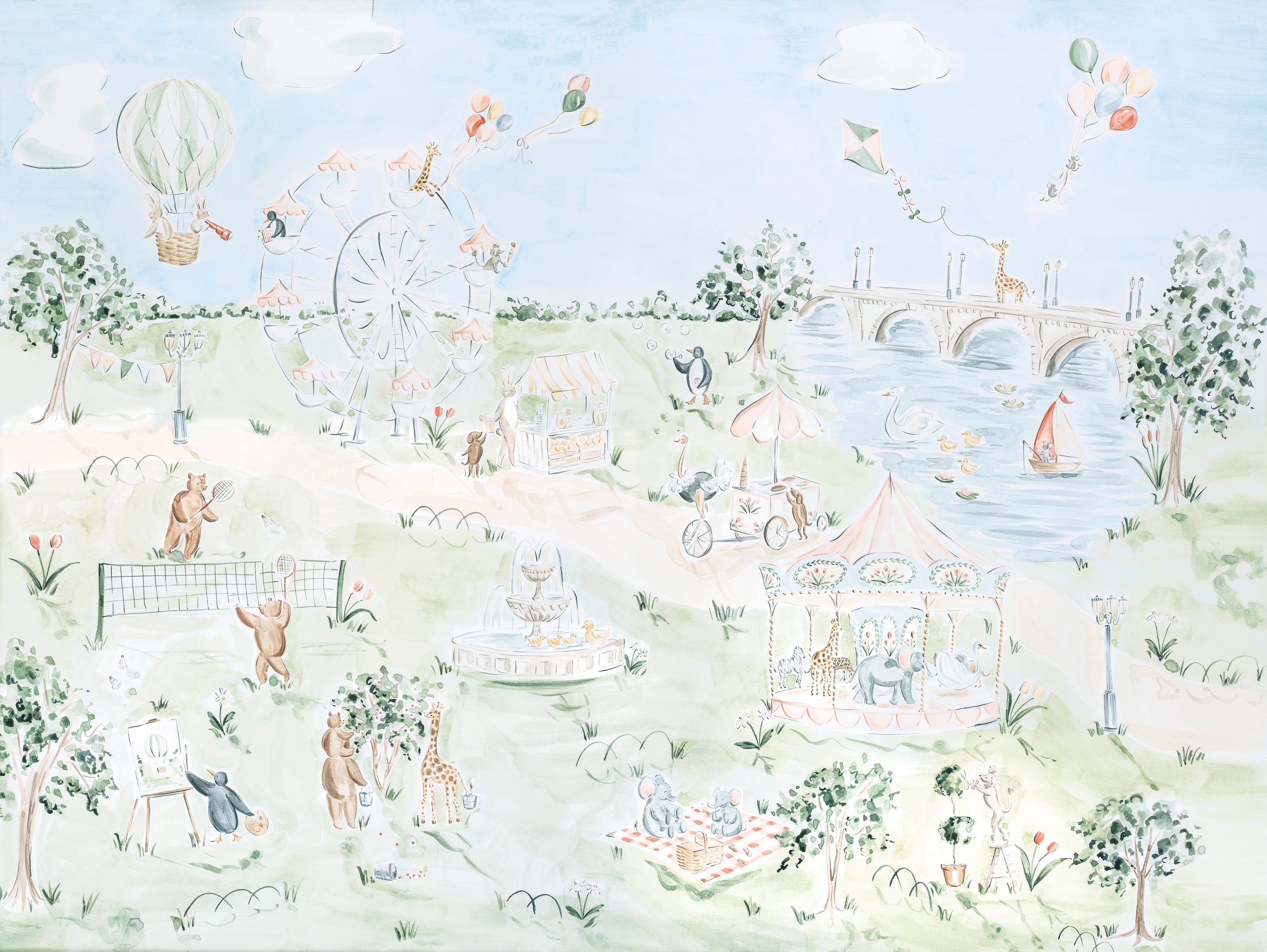 Nursery Wall Mural
