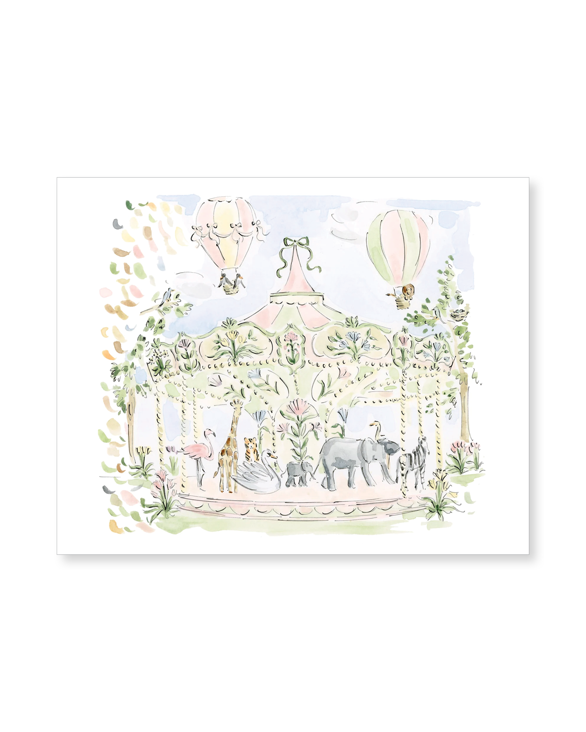 Merry Go Round Print