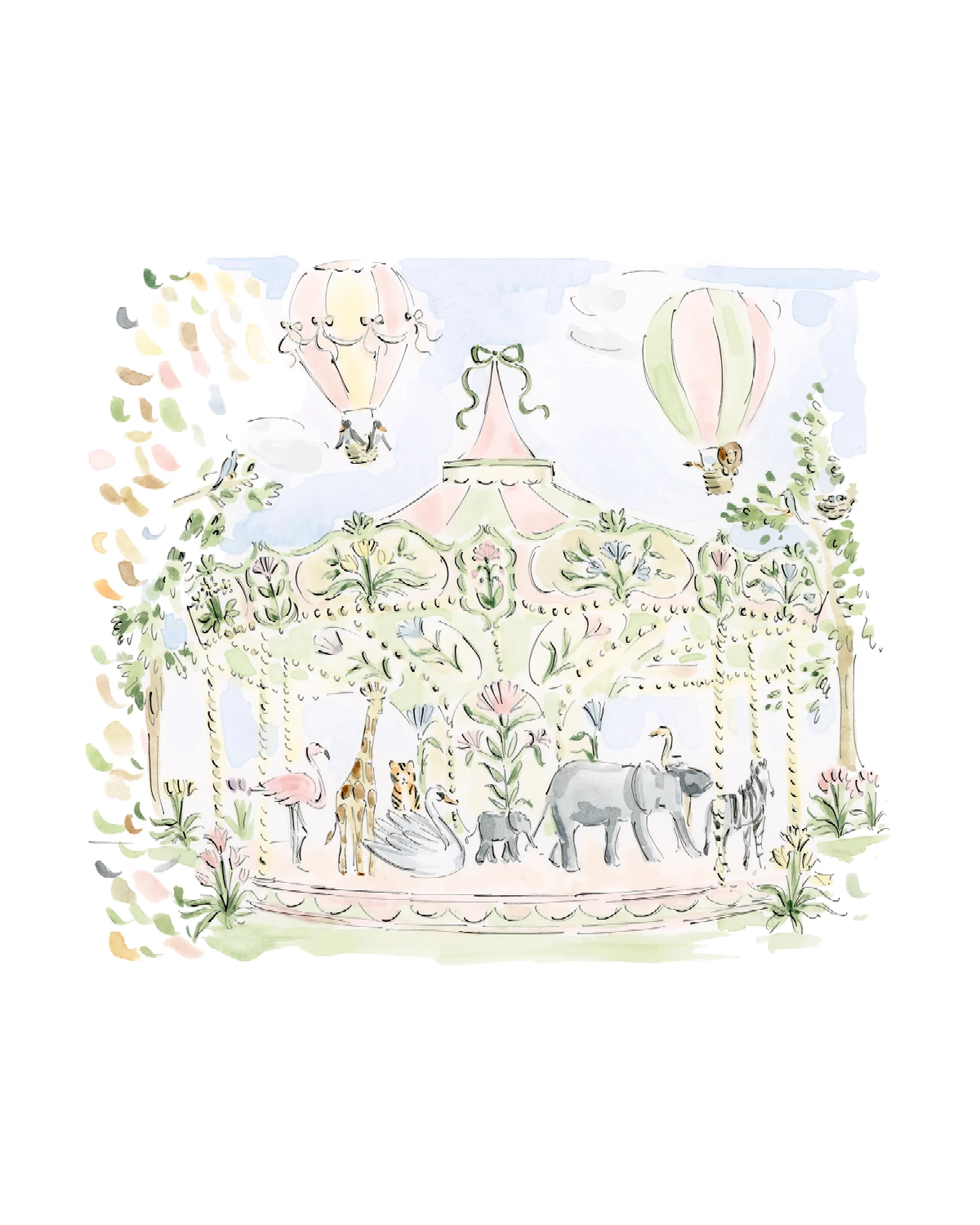Merry Go Round Print