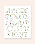 Alphabet of Oddities Print