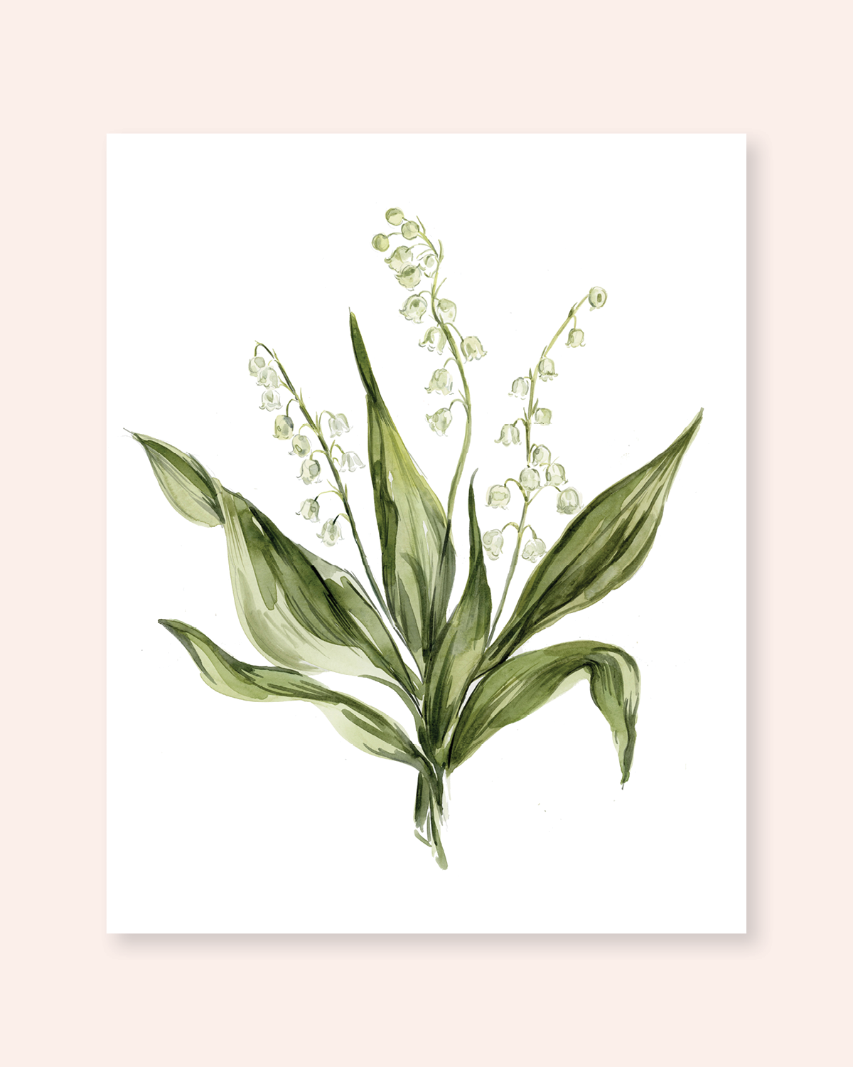 Lily of the Valley Print