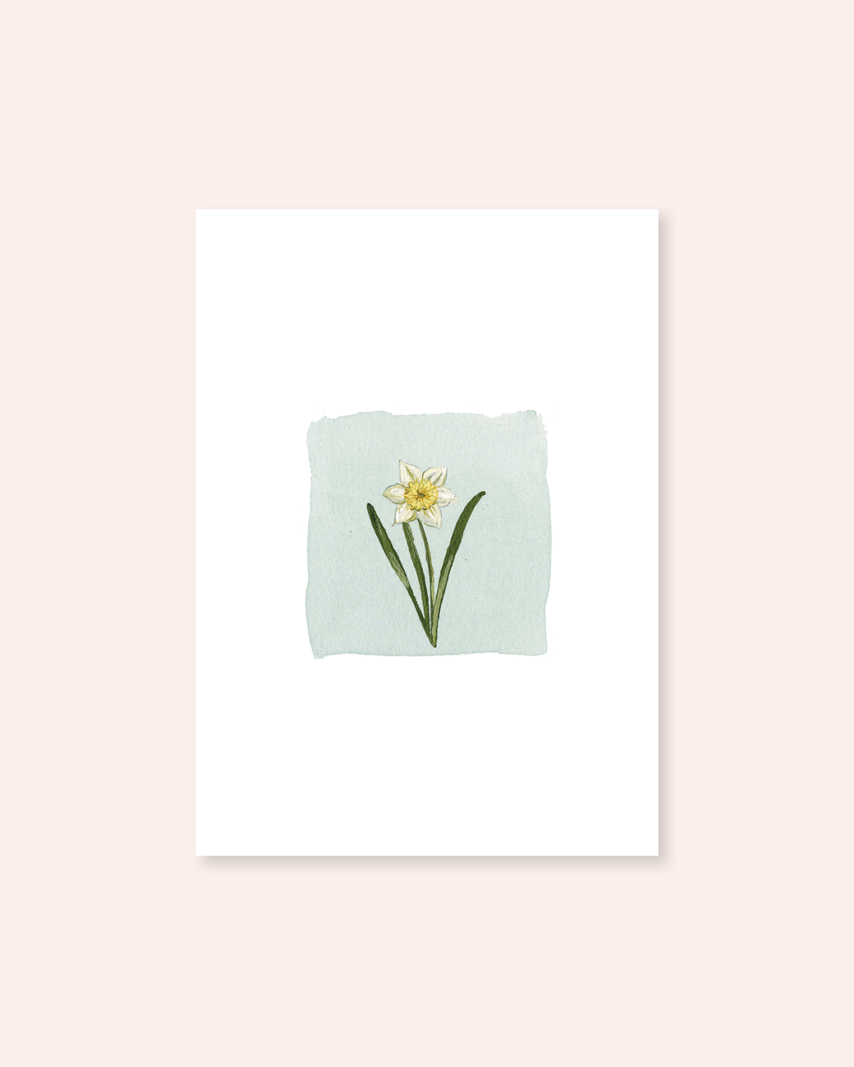 March Birth Month Floral Print