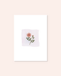 June Birth Month Floral Print