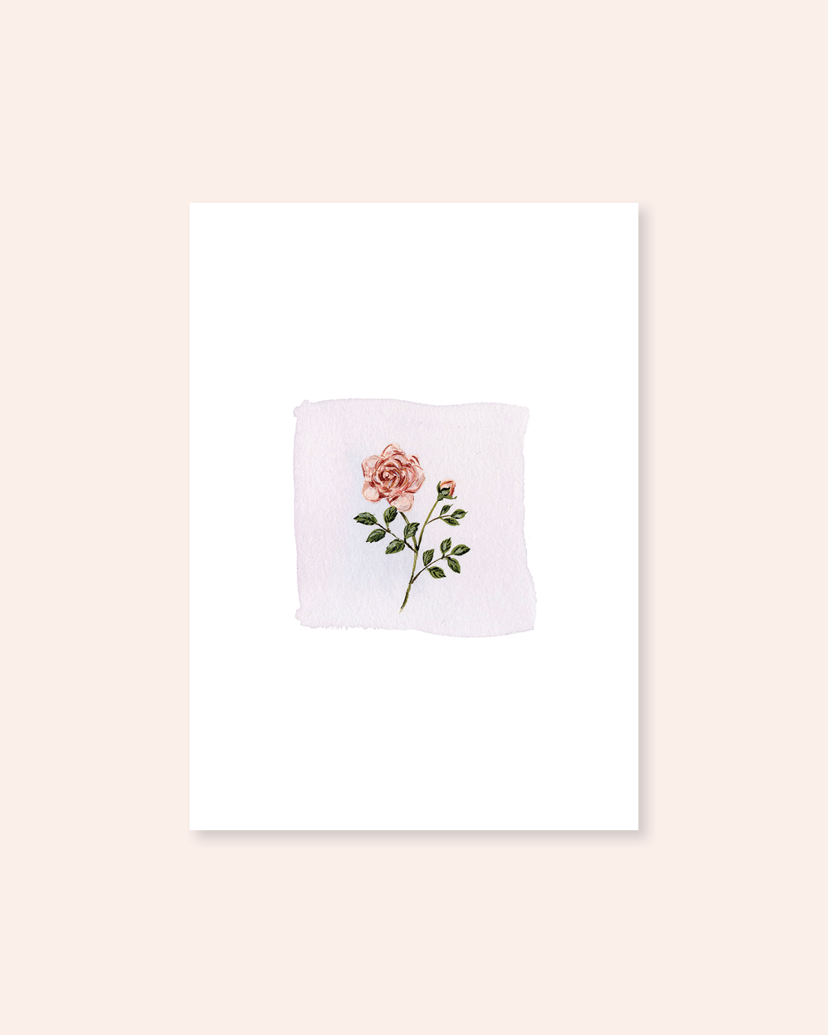 June Birth Month Floral Print