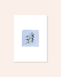 September Birth Month Floral Print