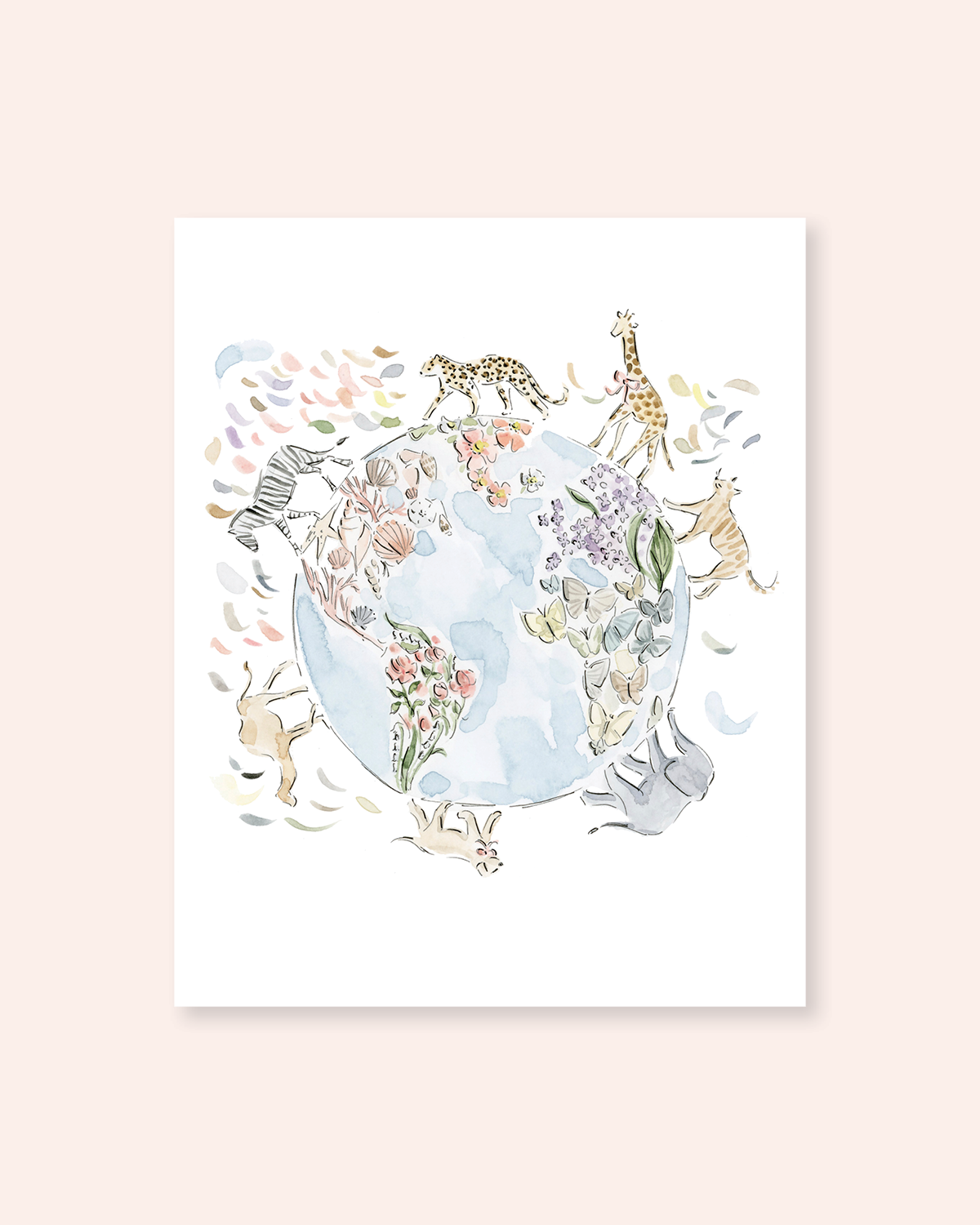 Around the World Print