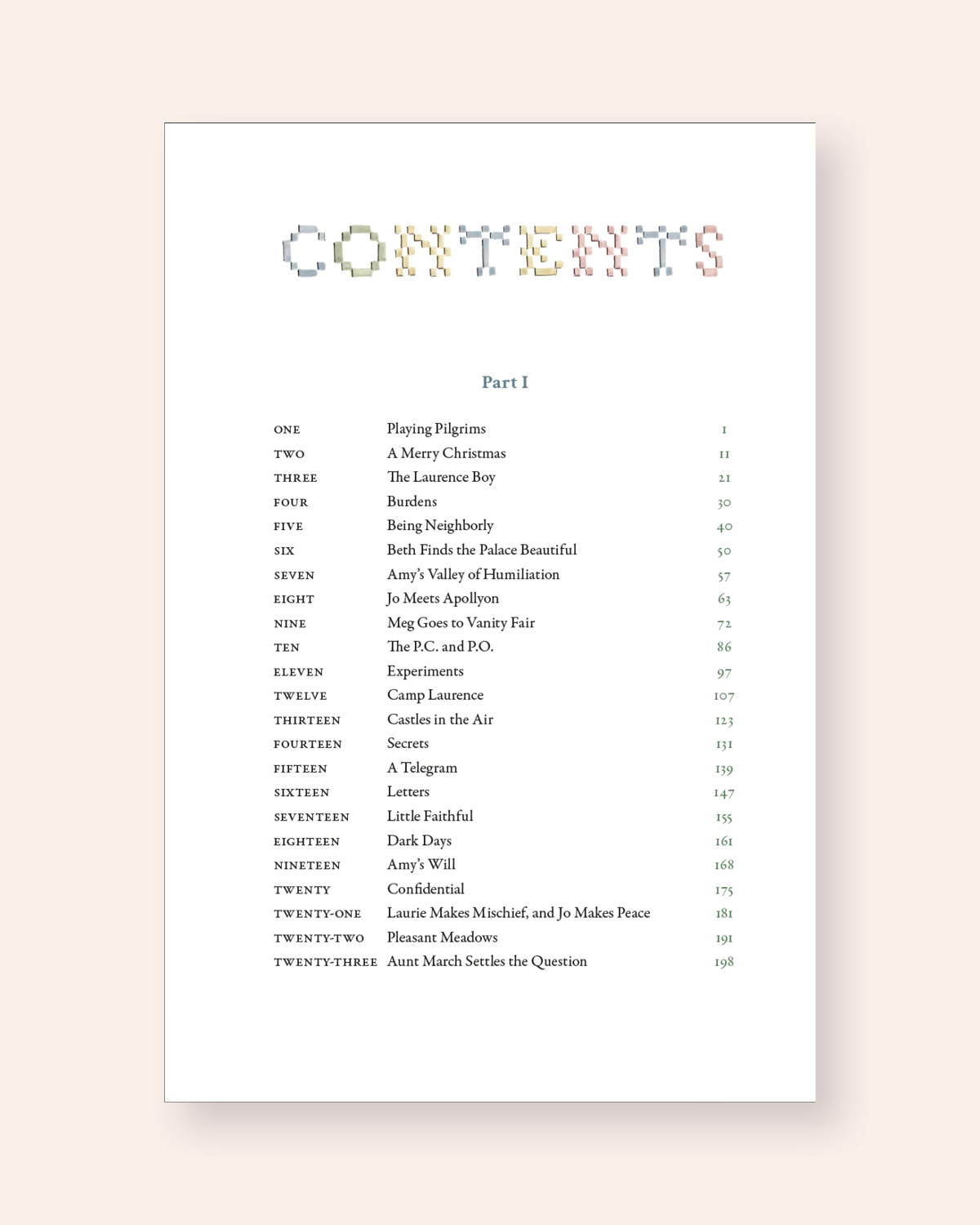 Little Women Illustrated Book