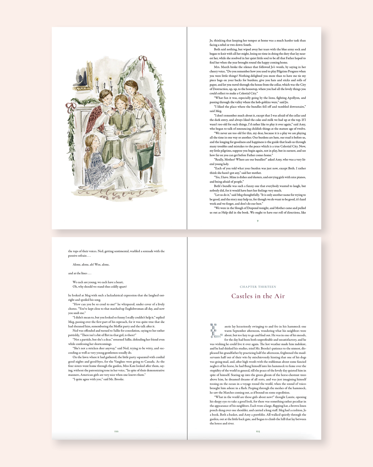 Little Women Illustrated Book