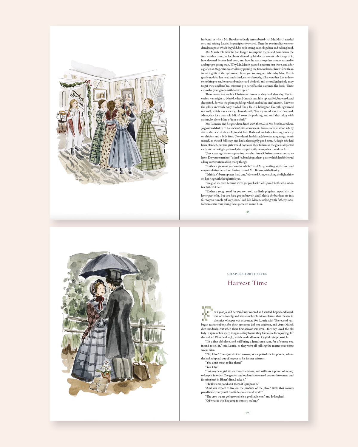 Little Women Illustrated Book